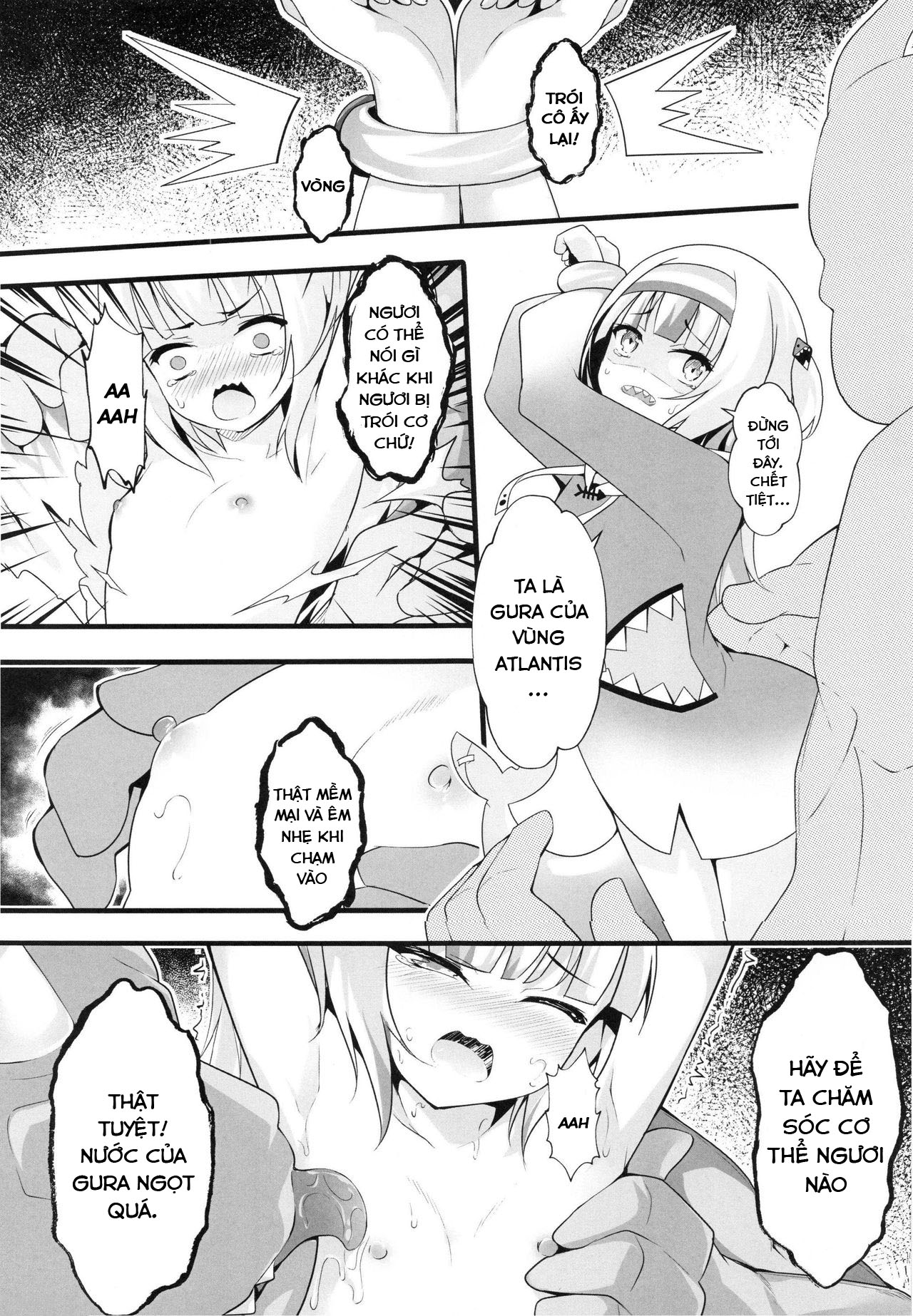 Đọc truyện hentai Cùng đổ mồ hôi nào - Oneshot