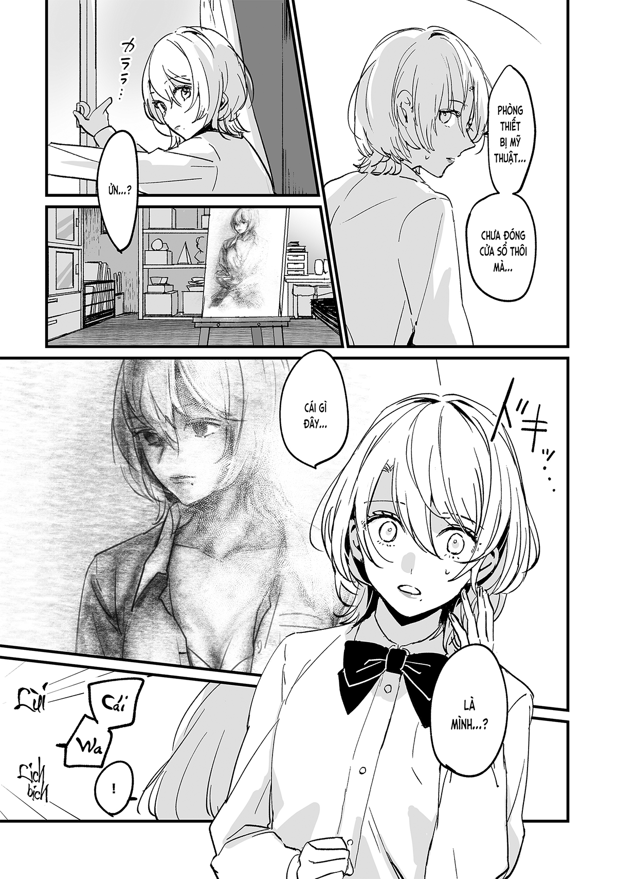 Đọc truyện hentai Bức họa giờ tan trường (nguyên tác) - Oneshot