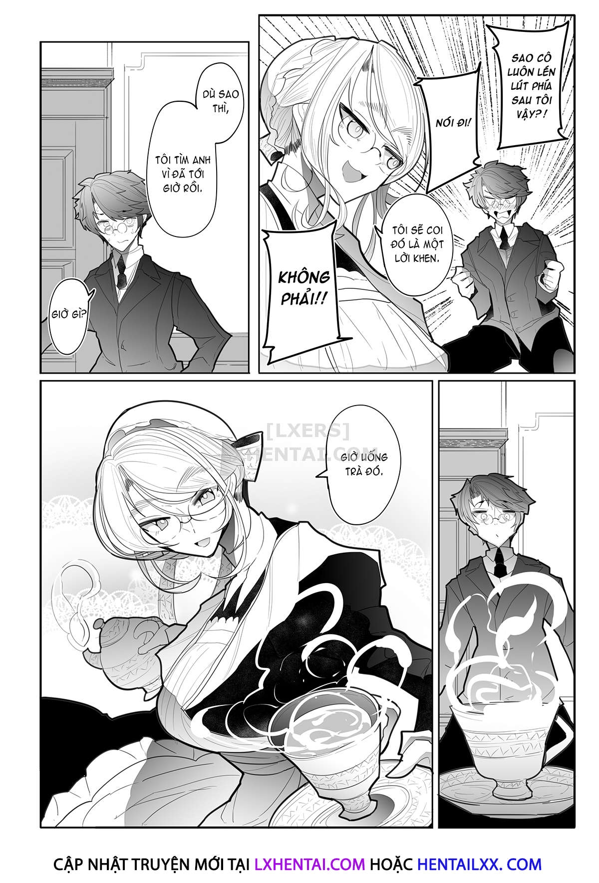 Đọc truyện hentai Shinshi Tsuki Maid no Sophie-san - Chap 3
