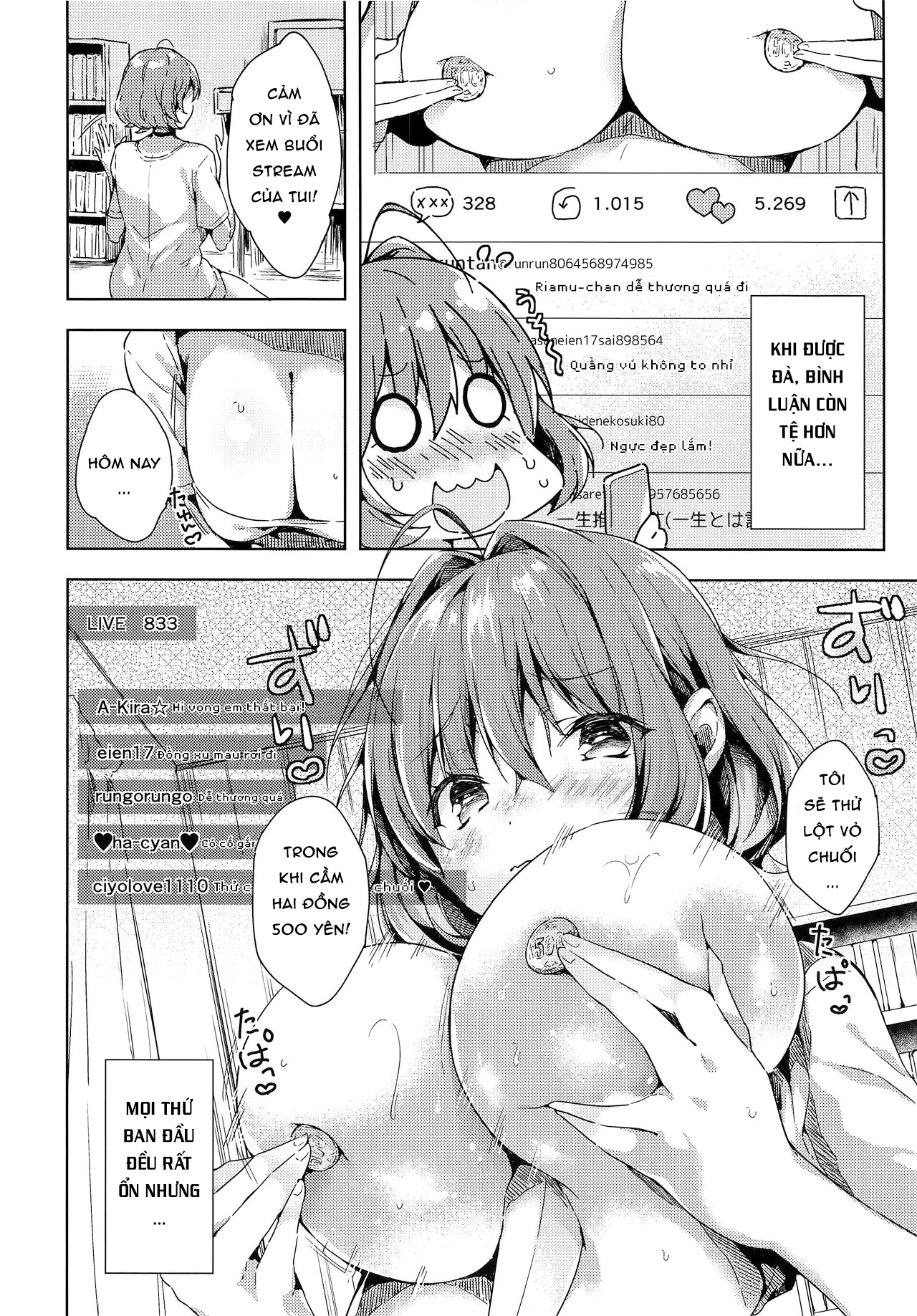 Đọc truyện hentai Riamu-chan's Sex Proof - Oneshot