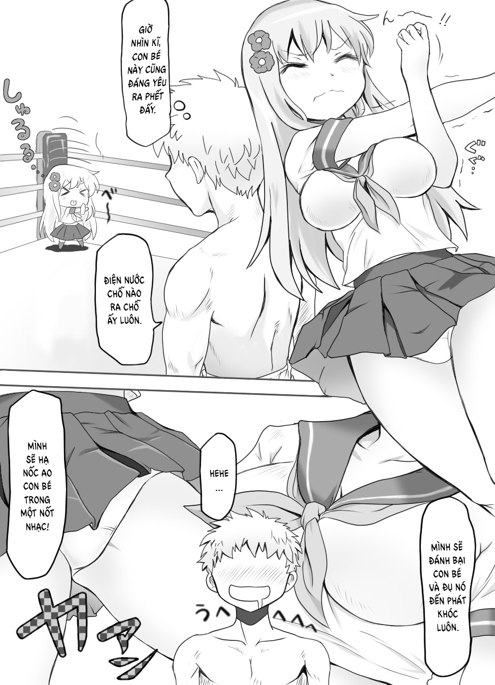 Đọc truyện hentai Naburi Tokidoki Shasei ~Kouhai no Joshi ni Makete Shasei Saserareta Ore~ - Chap 1