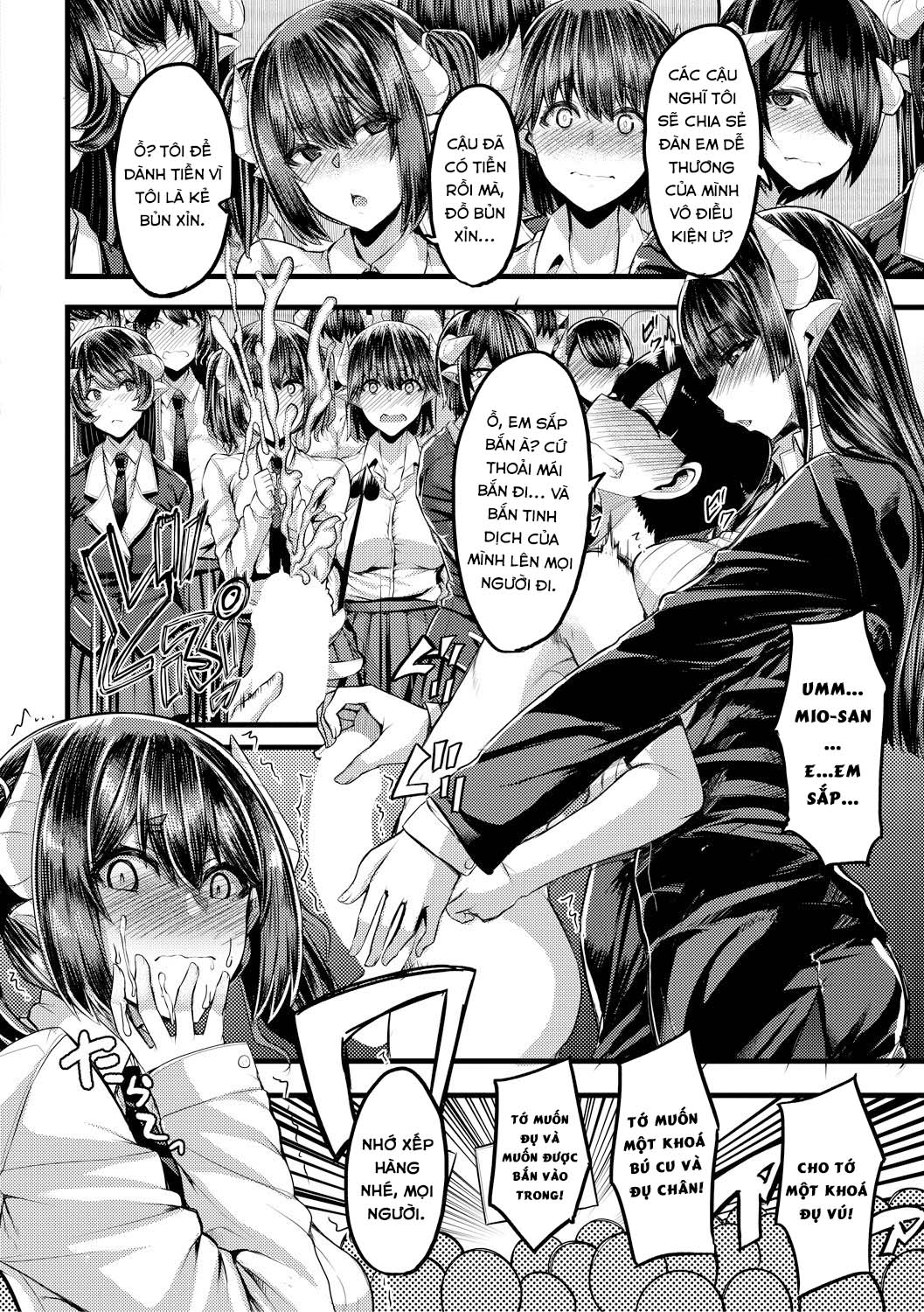 Đọc truyện hentai Succubus Sakusei-bu - Chap 2