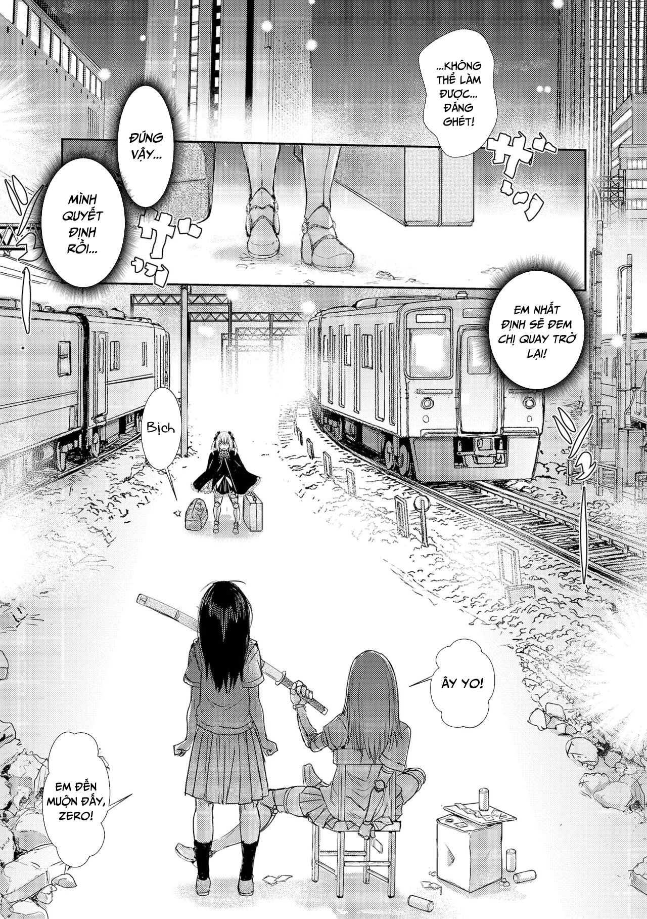 Đọc truyện hentai Thị trấn đen - Chap 9- End
