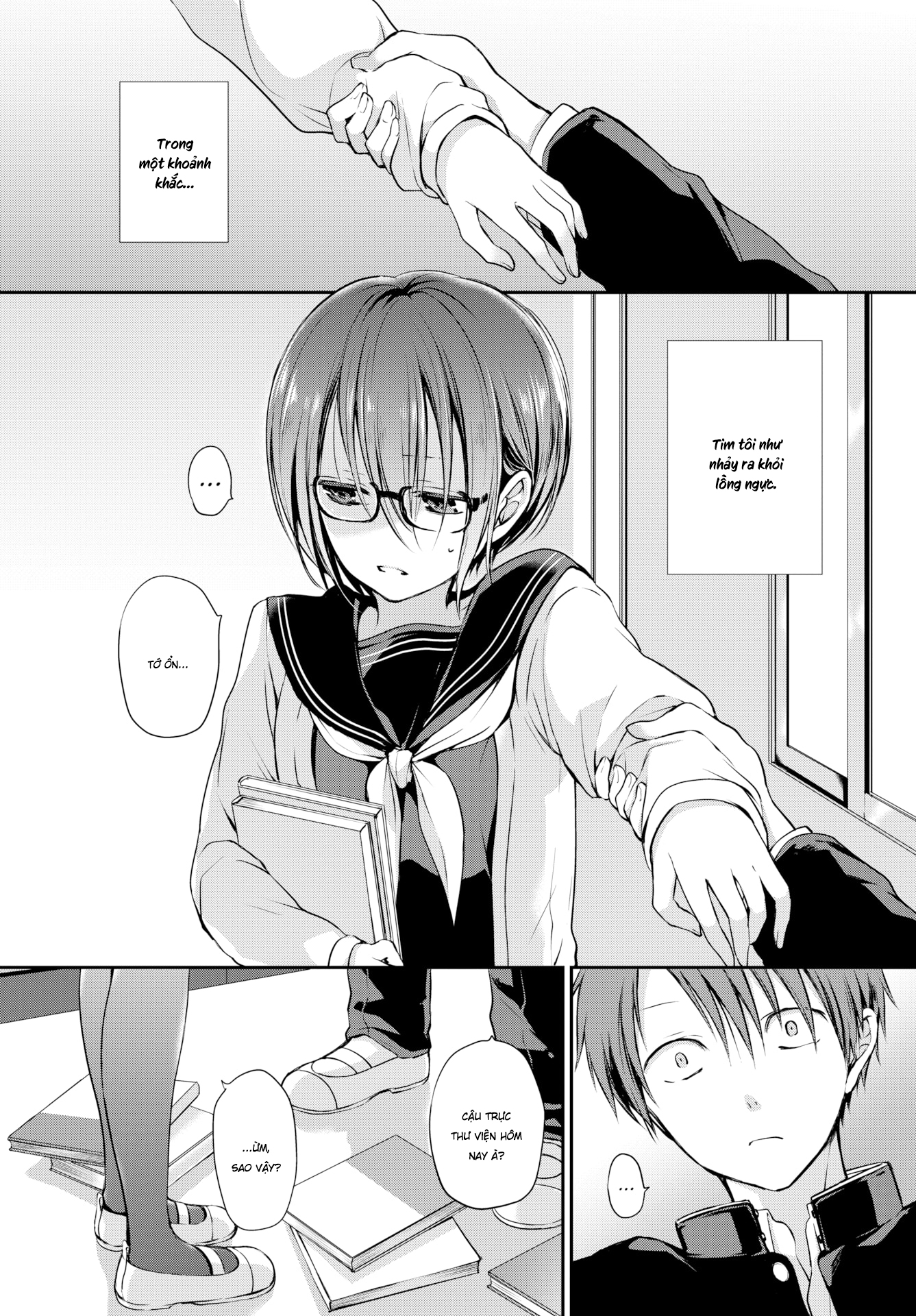 Đọc truyện hentai Cậu không cần nhìn chằm chằm vào tớ đâu - Oneshot