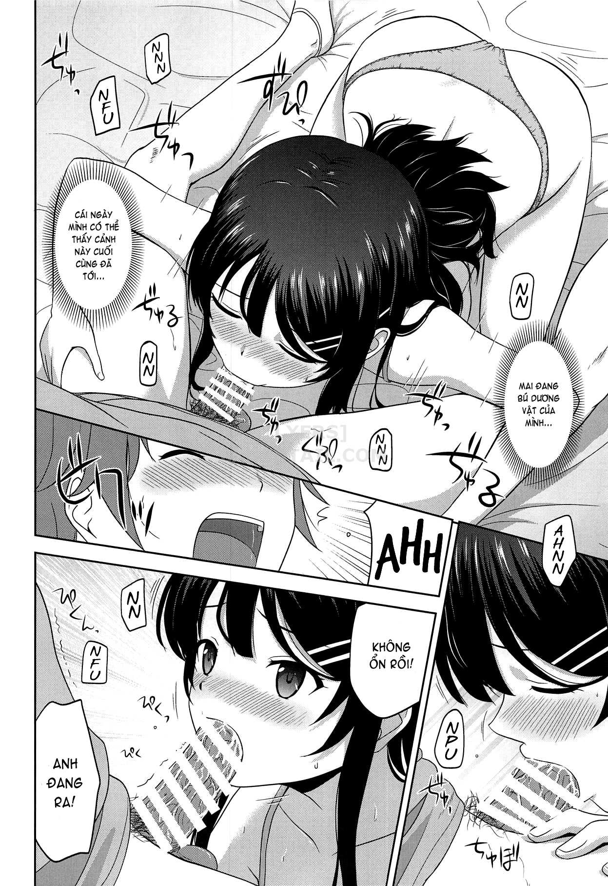 Đọc truyện hentai Thương Em! (Đú trend xíu) - Chap 1: Tạm biệt đời trai tân cùng Mai-san~ (fix 9.4.2021)