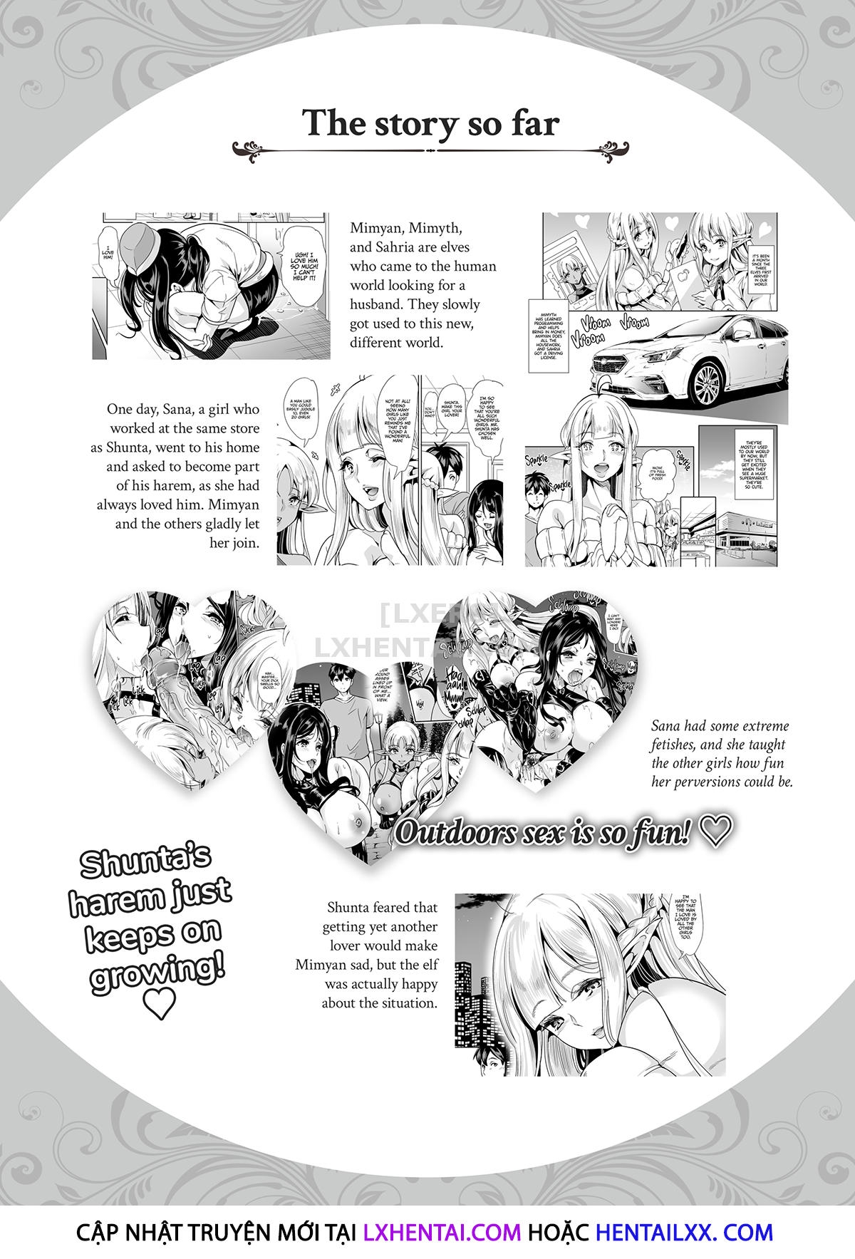 Đọc truyện hentai Slutty Elf Sisters Seeking a Husband - Chap 4 - Harem Fuckfestival
