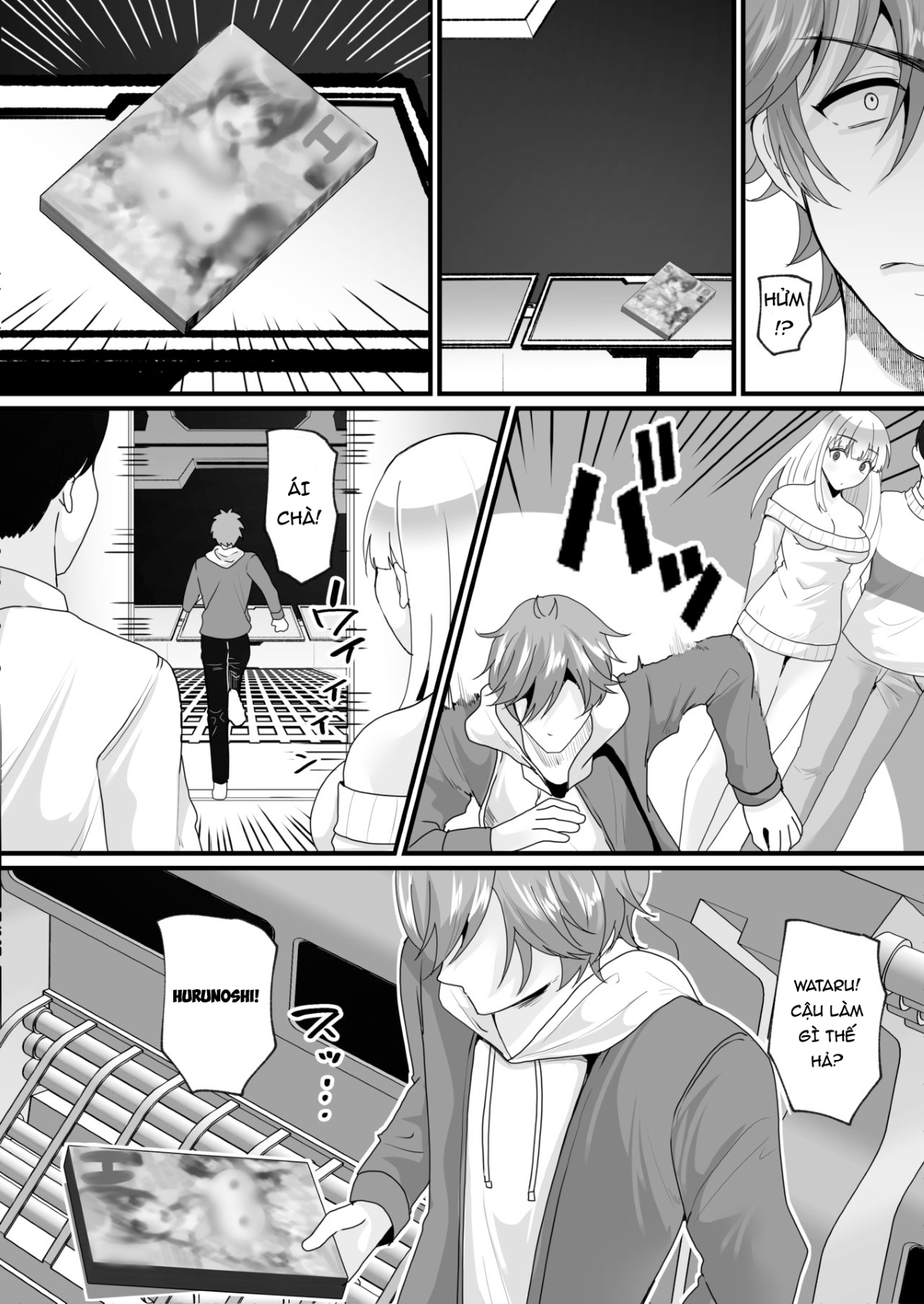 Đọc truyện hentai Lên Nhầm Tàu Adam Và Eva - Oneshot
