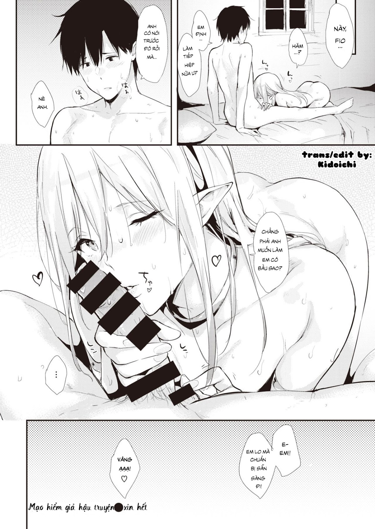 Đọc truyện hentai Mạo Hiểm Giả Hậu Truyện - Oneshot (có che)