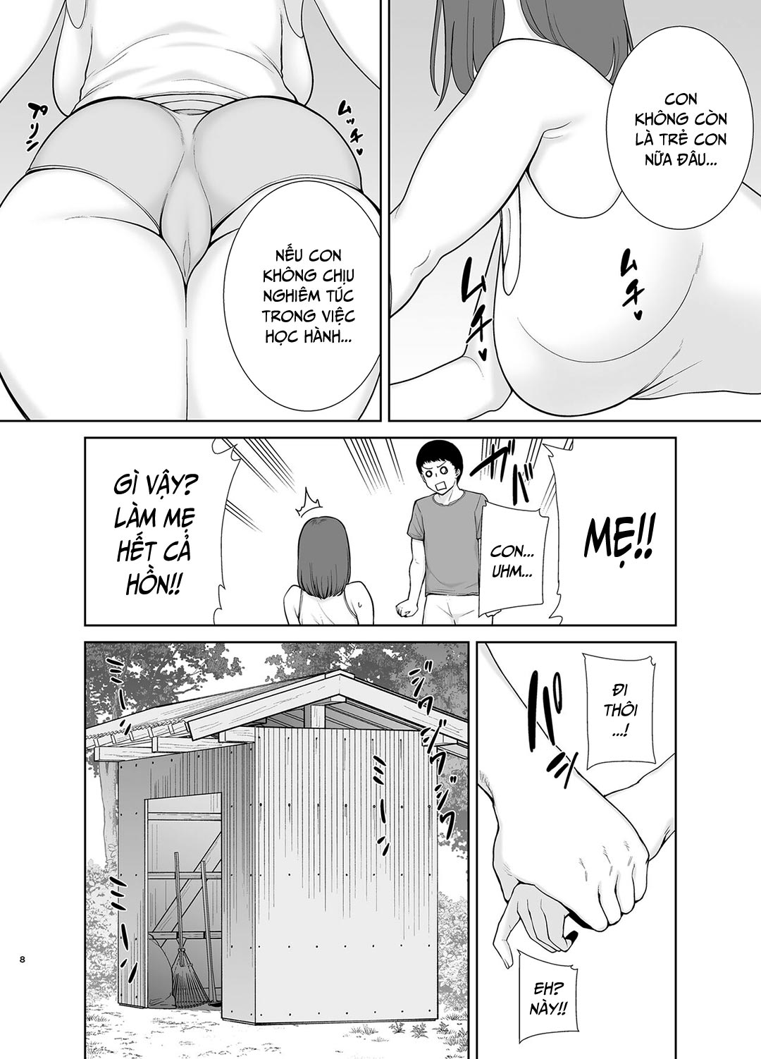 Đọc truyện hentai Mẹ là người phụ nữ mà tôi yêu - Chap 5A - Chuyến về quê nội