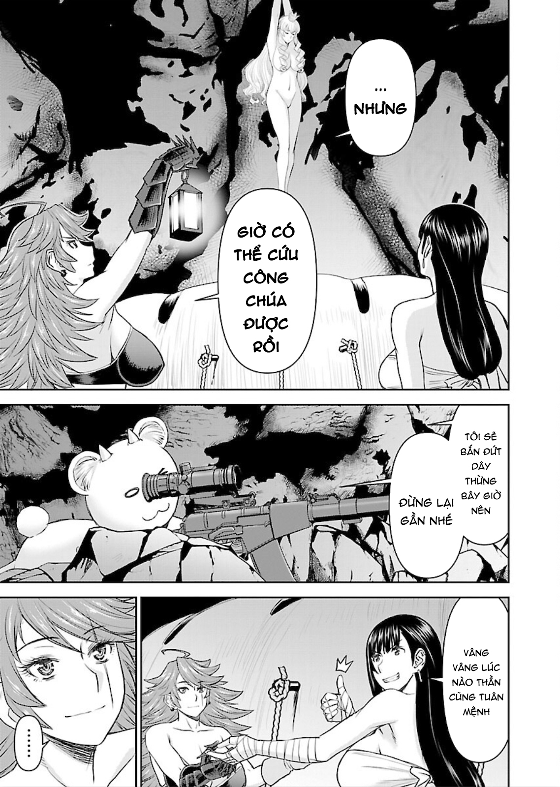 Đọc truyện hentai Xạ thủ mềm mại của Nữ chiến binh - Chap 10