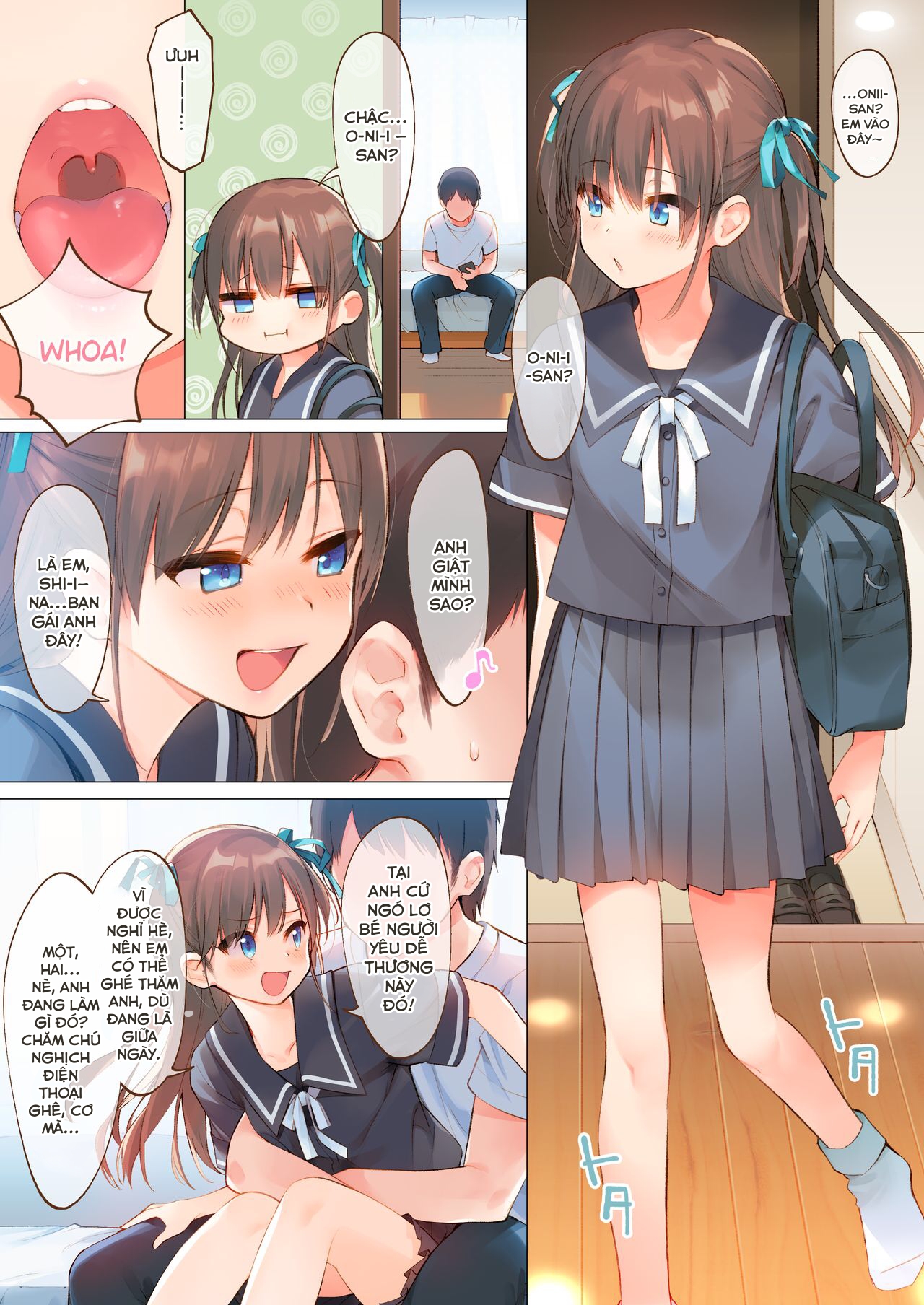 Đọc truyện hentai Shiina và kì nghỉ hè hạnh phúc - Oneshot