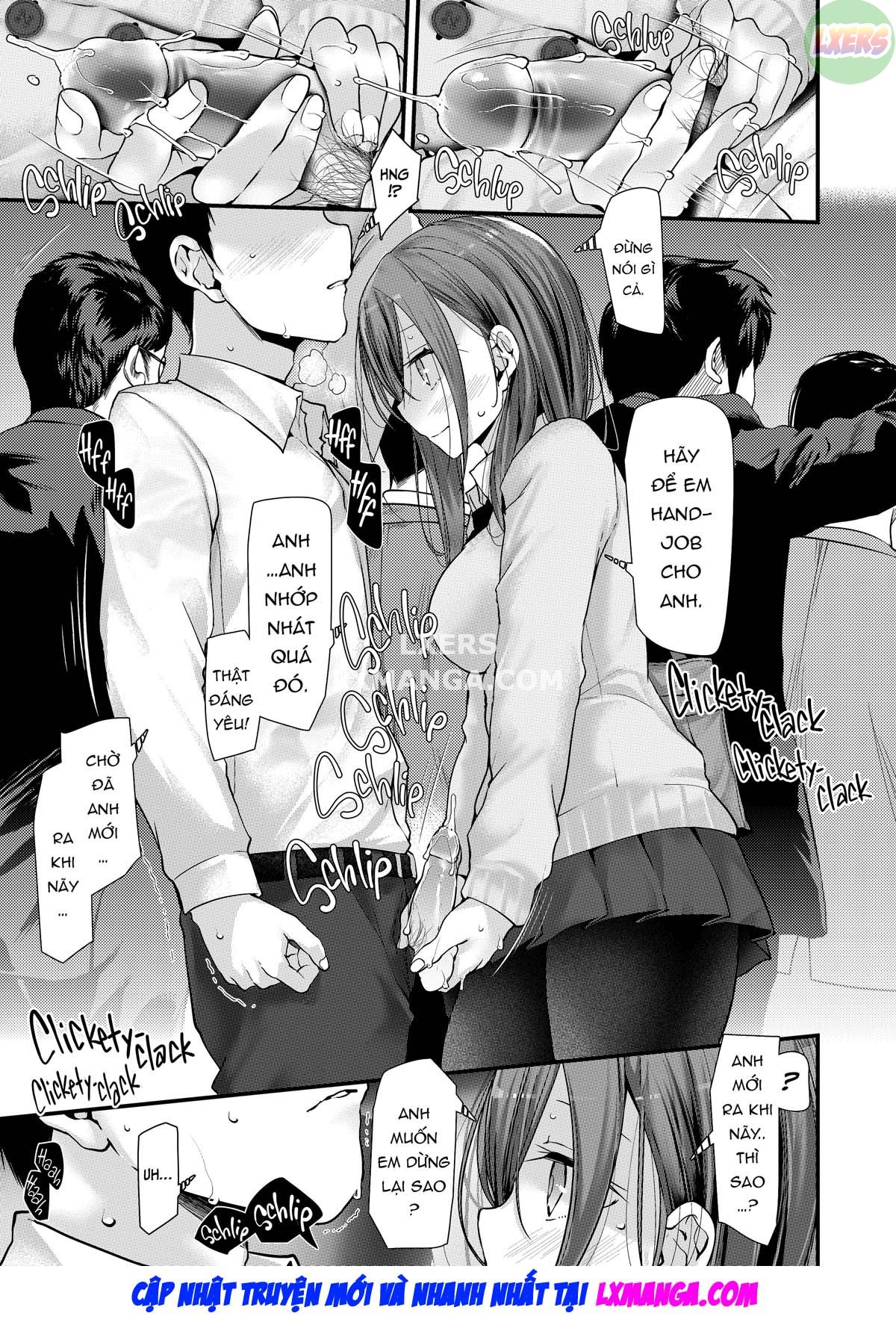 Đọc truyện hentai Dirty Deeds on the Way to Work - Chap 4