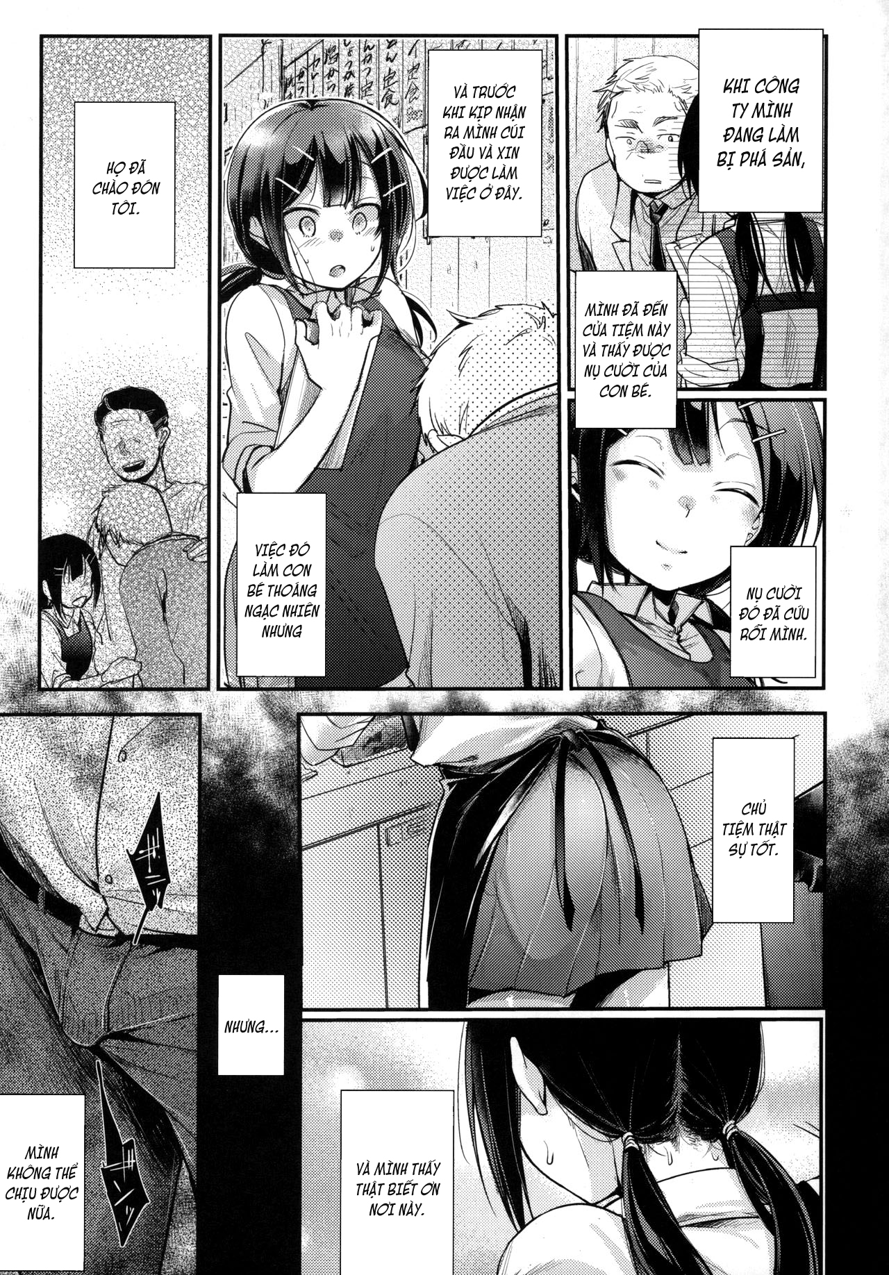 Đọc truyện hentai Tsutomesaki no Musume-san o Oishiku Itadaku Hon Teishoukuya Hen - Oneshot