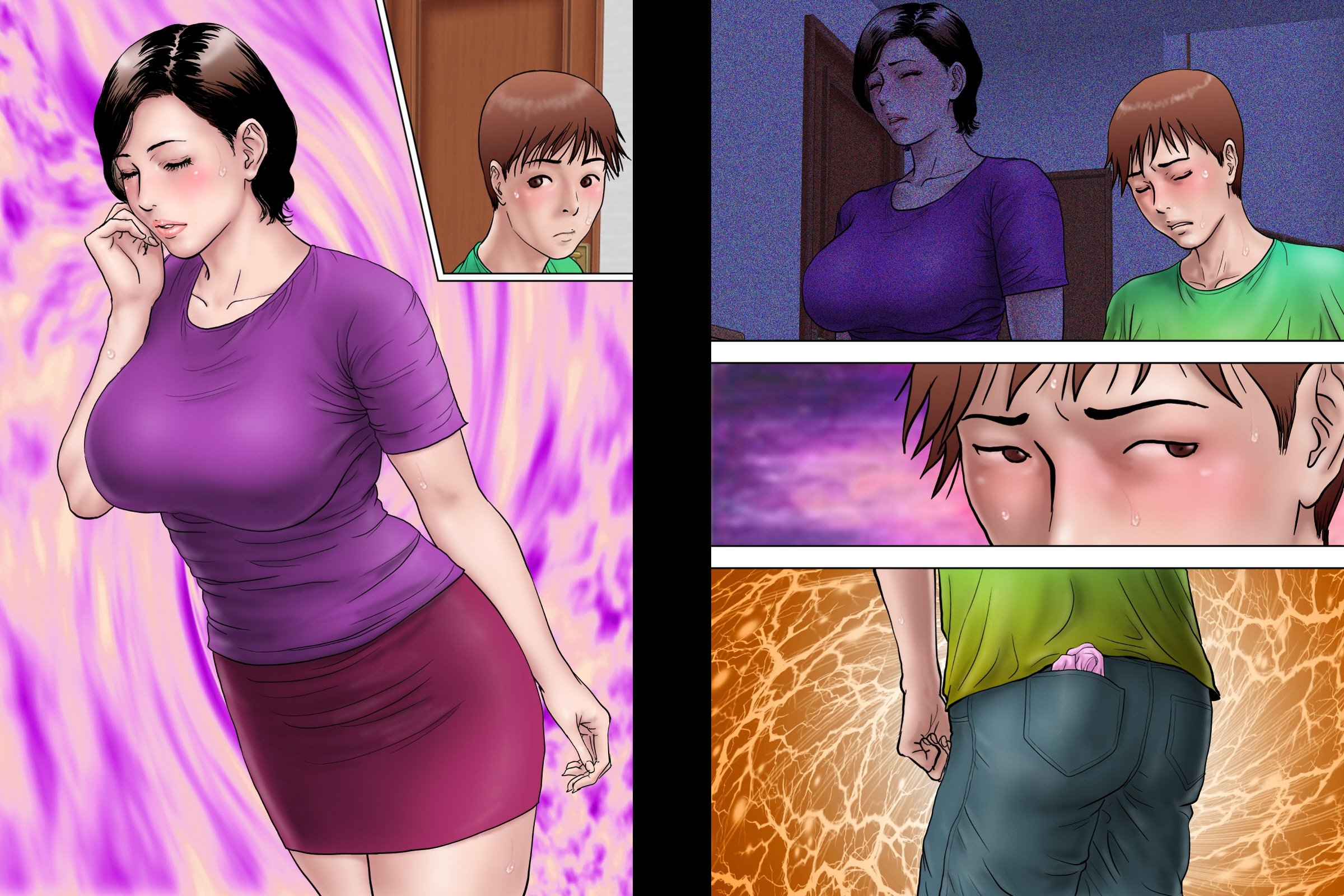 Đọc truyện hentai Training Mother while Father is Abroad - Oneshot - Artist CG