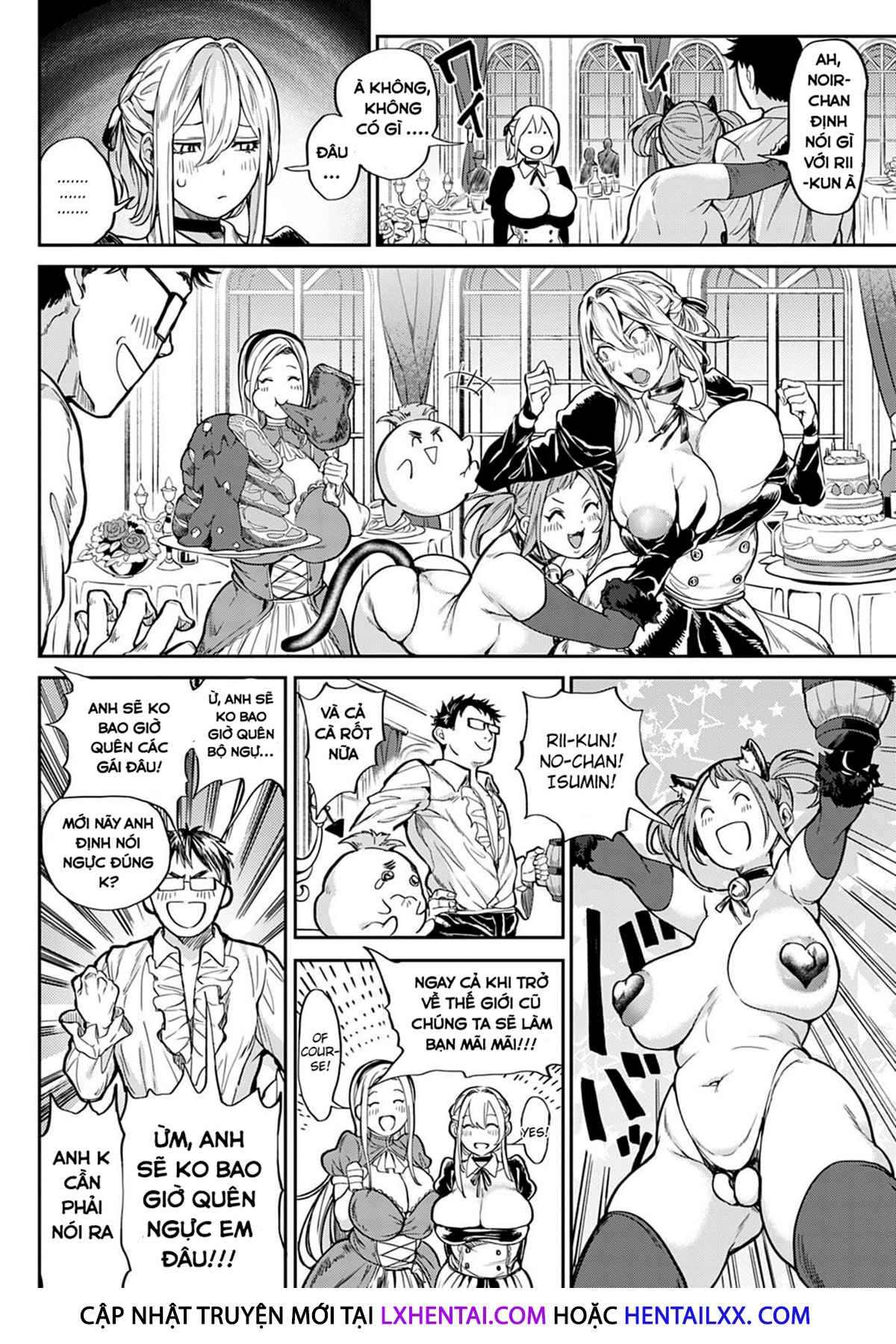 Đọc truyện hentai My story with my Harem in another world - Chap 3 - [END]
