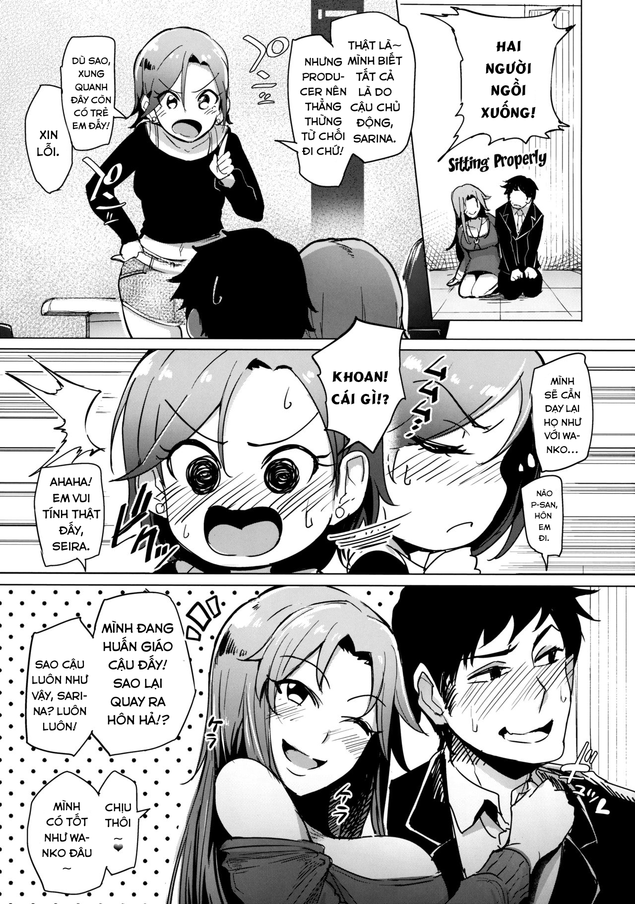 Đọc truyện hentai Chouhatwin Idol (THE IDOLM@STER CINDERELLA GIRLS) - Oneshot