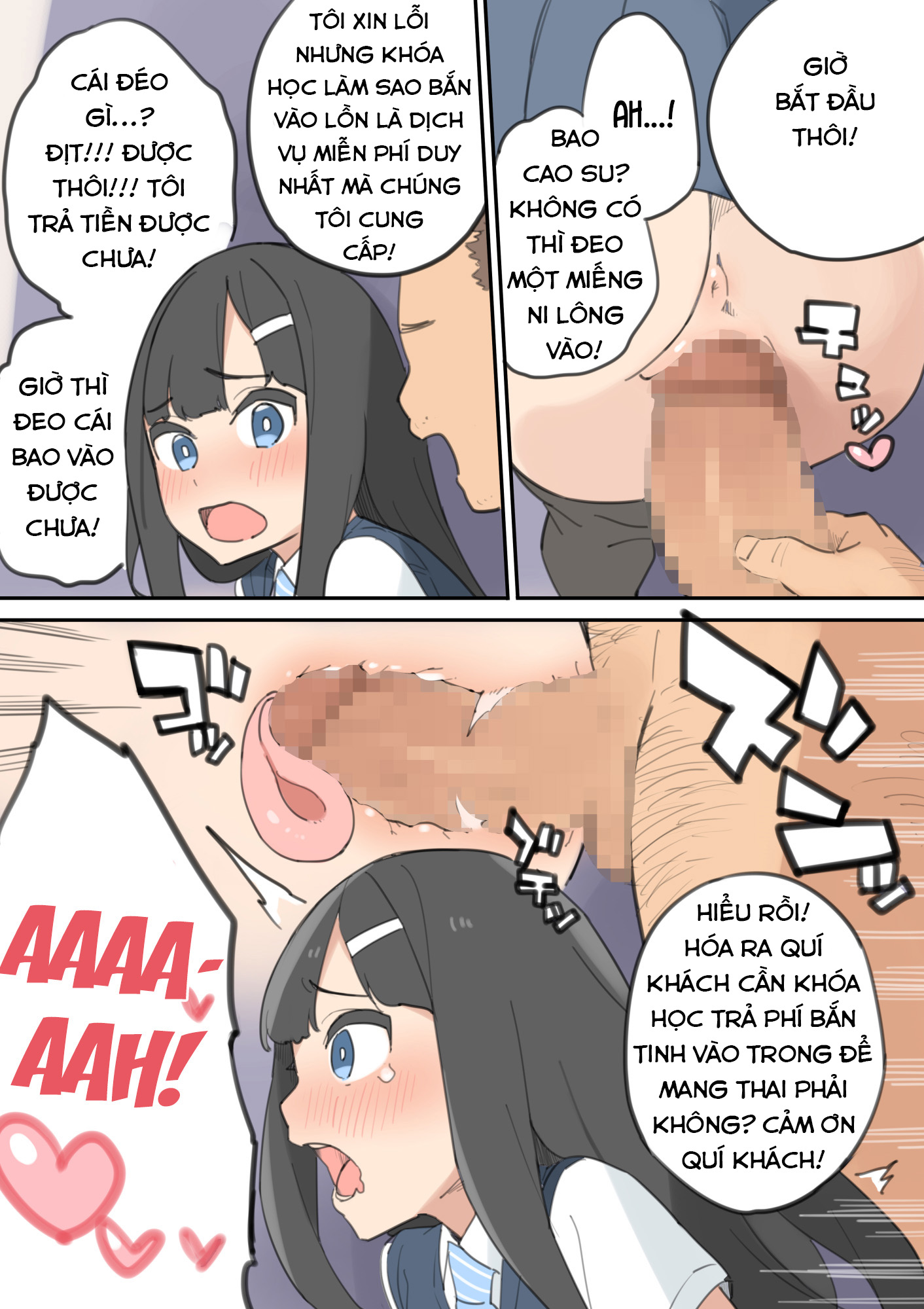Đọc truyện hentai Chinpo Uri no Ossan - Oneshot