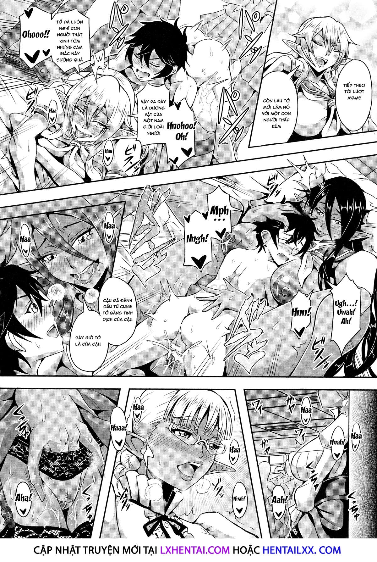 Đọc truyện hentai Elf Harem Story - Chap 3