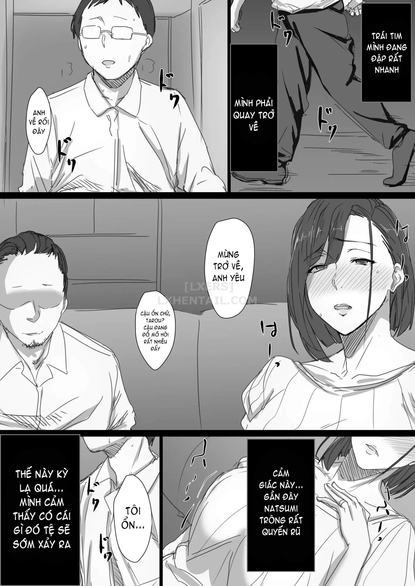 Đọc truyện hentai Kouman Tsuma ga Netorarete - Oneshot
