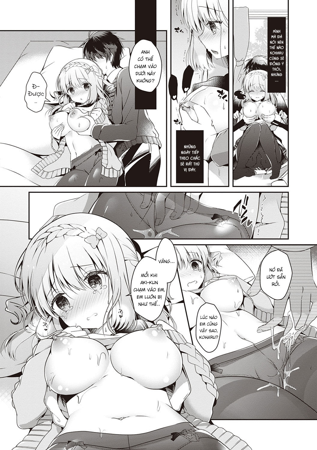 Đọc truyện hentai Osananajimi de Koibito no Kanojo to Shitai Koto Zenbu - Chap 1