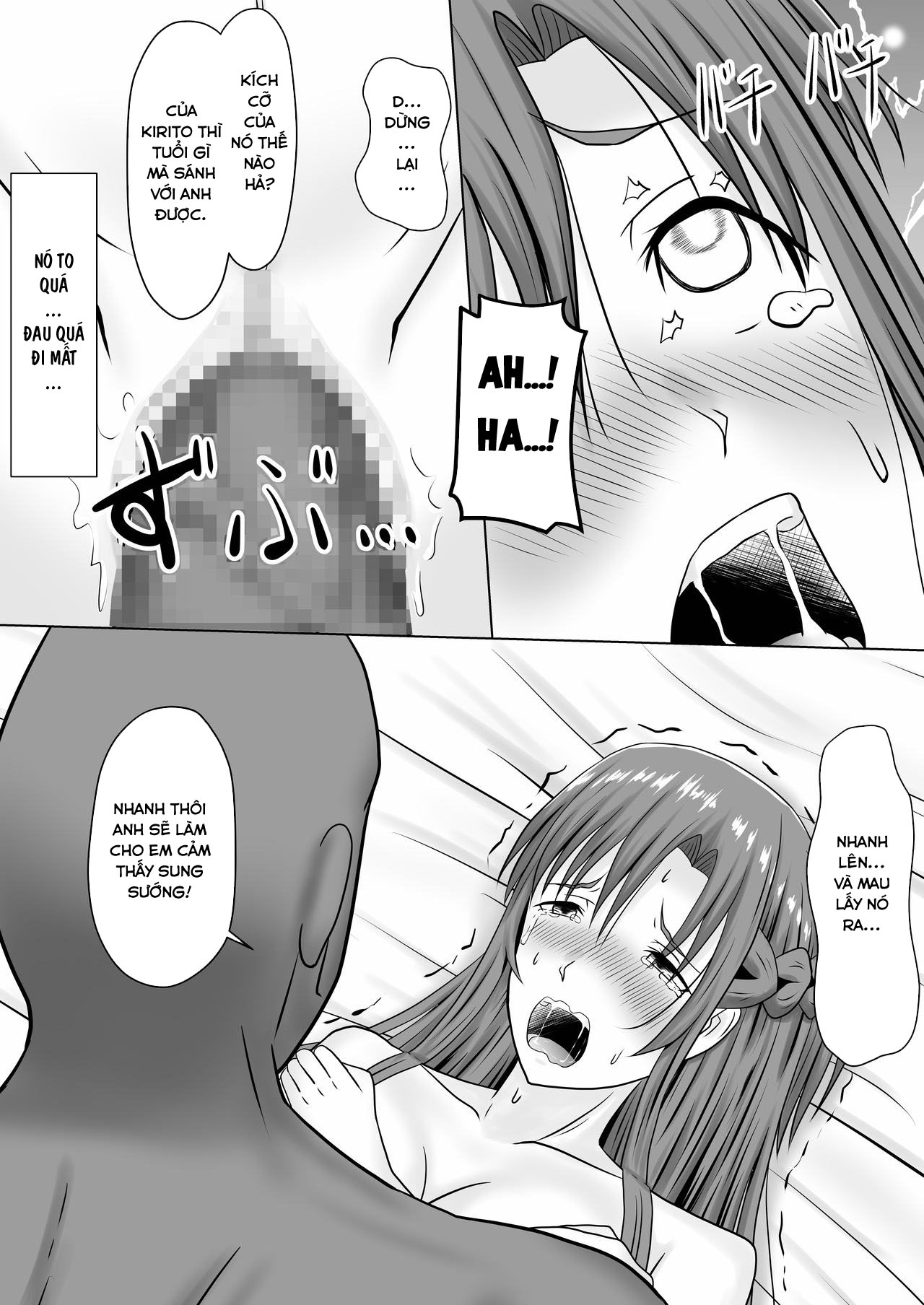 Đọc truyện hentai Asuna no Ayamachi - Oneshot