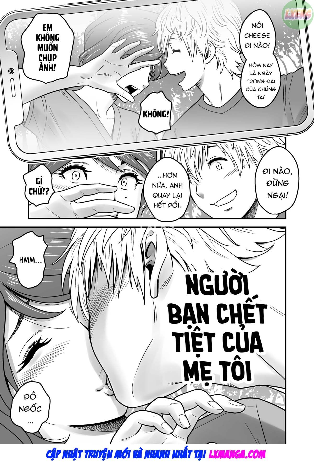 Đọc truyện hentai Vì mẹ tôi trở thành người yêu của bạn tôi - Chap 1