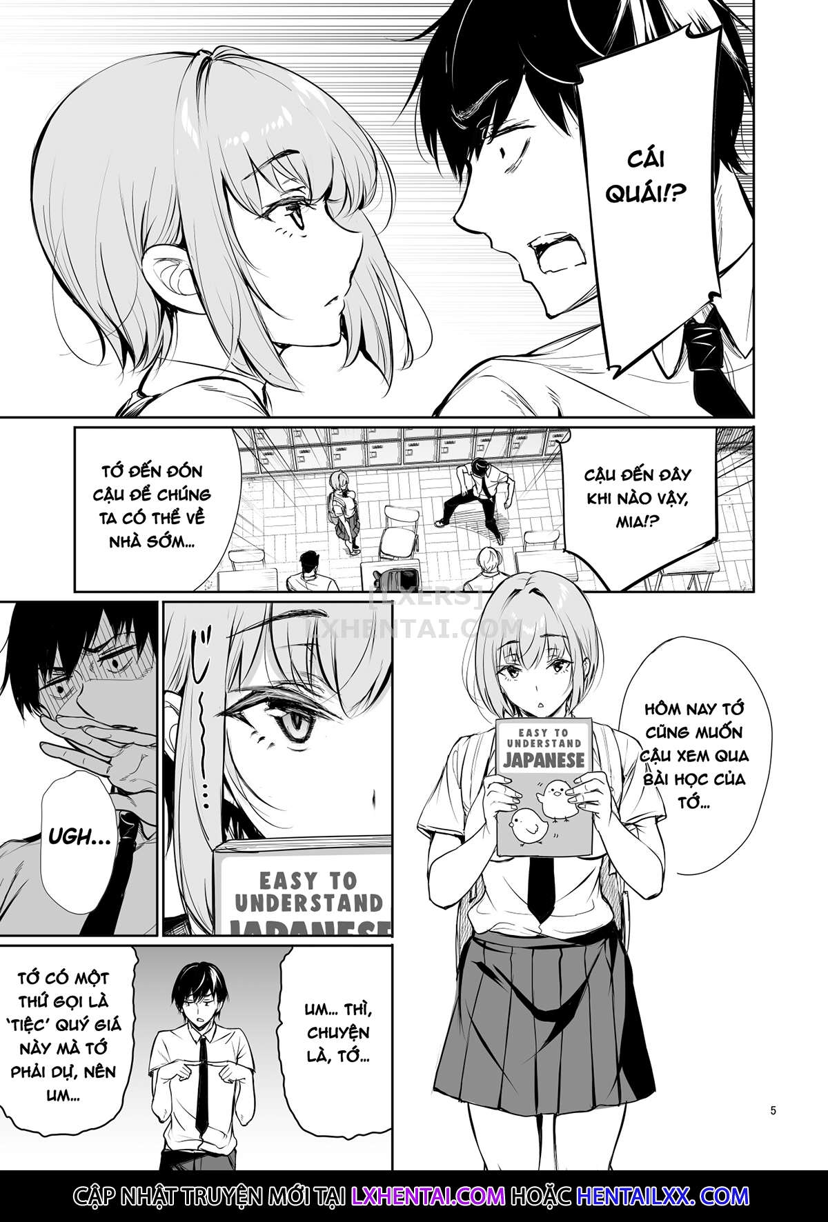 Đọc truyện hentai Homestay-chu no Doitsu Musume ga Issho ni Furo ni Haitte Kuru Wak - Oneshot