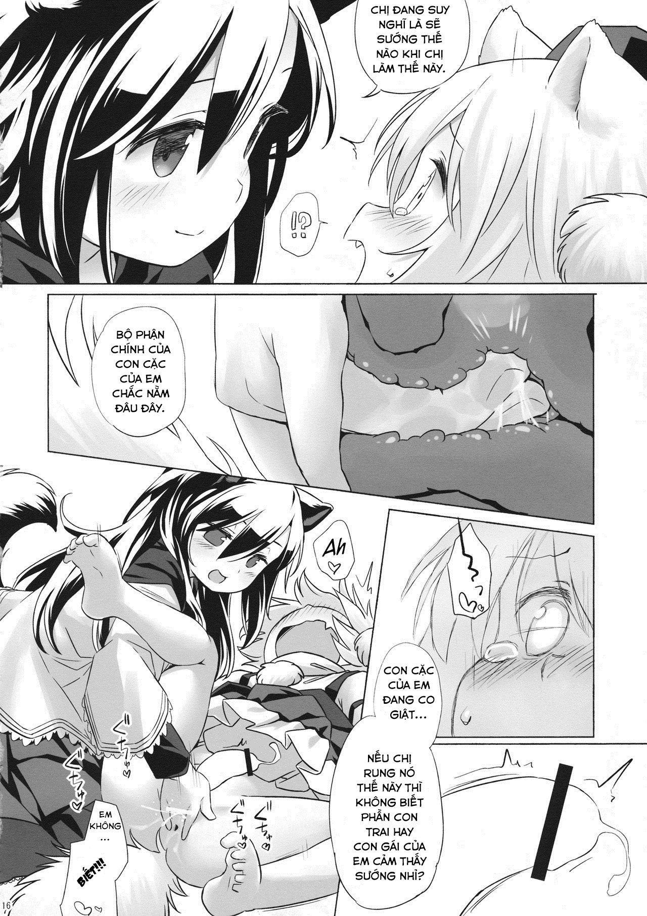 Đọc truyện hentai A starving wolf doesn’t fear the stick - Oneshot