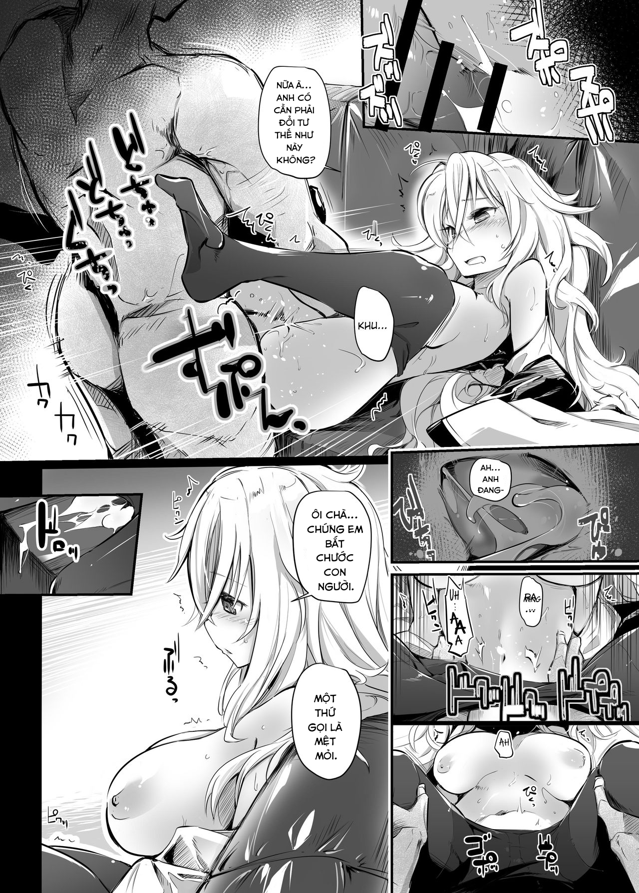 Đọc truyện hentai Aishite Iru ga Nikunde Iru no da - Oneshot