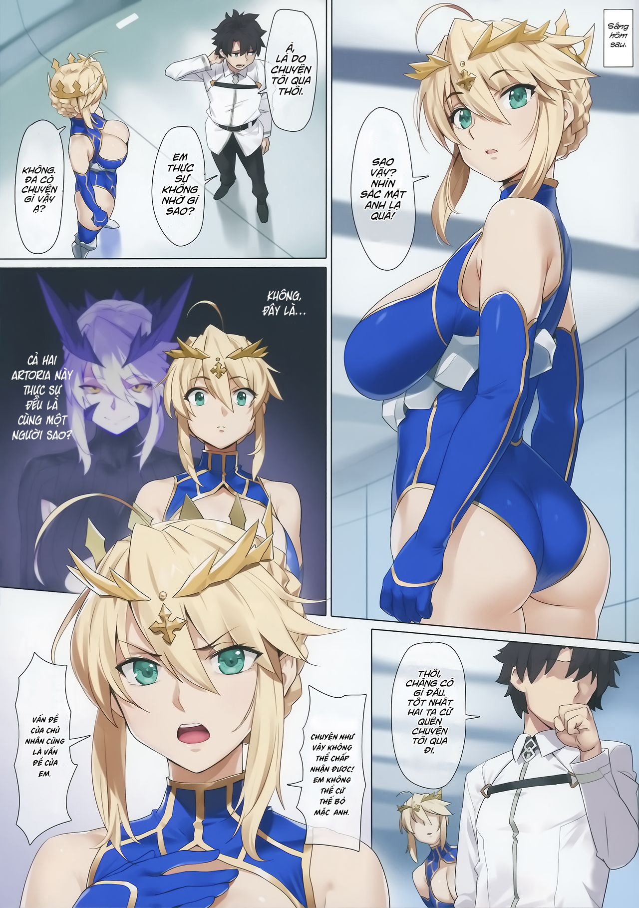 Đọc truyện hentai Nữ vương của màn đêm - Oneshot màu
