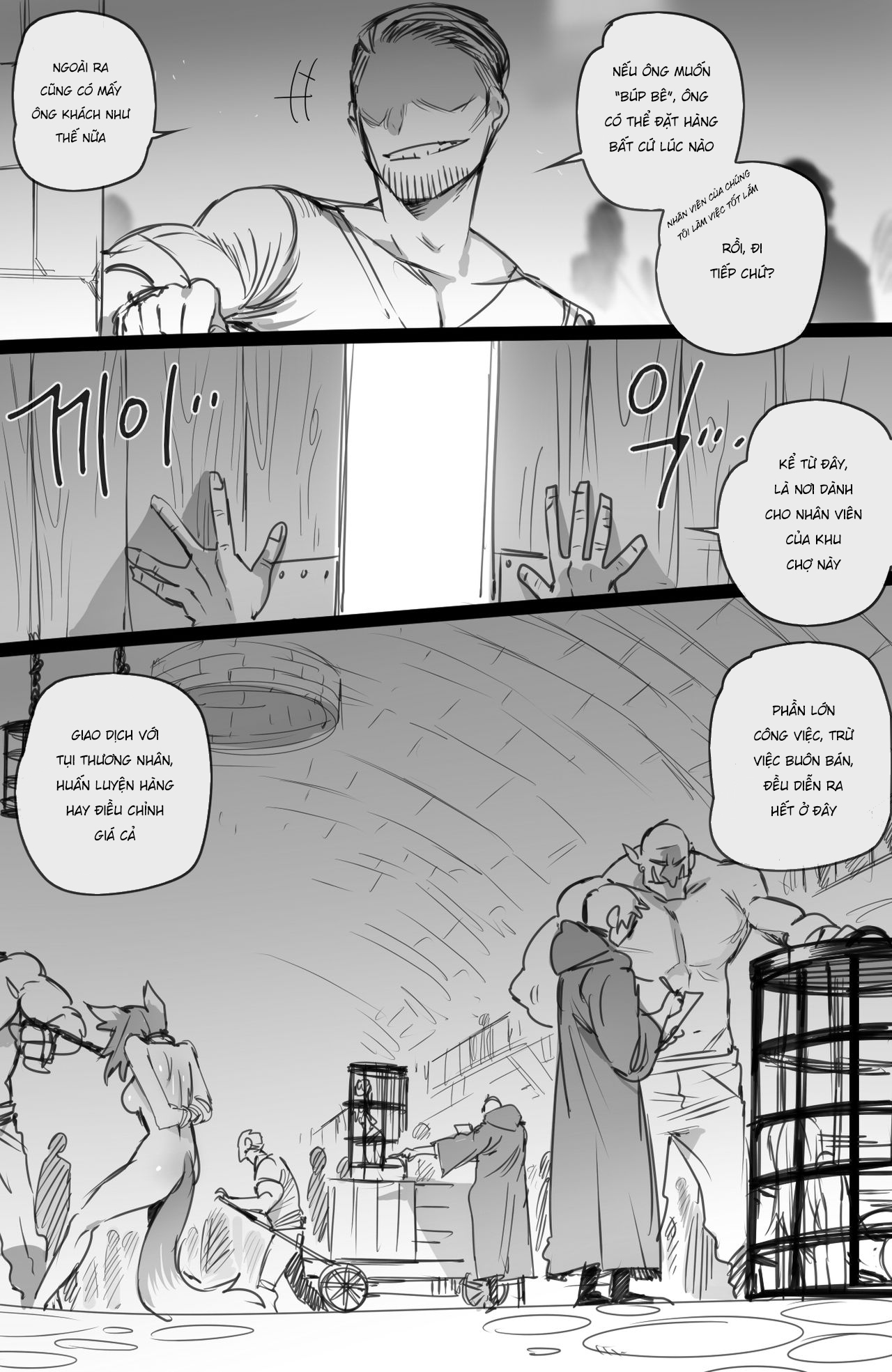 Đọc truyện hentai Khu chợ nô lệ - Oneshot