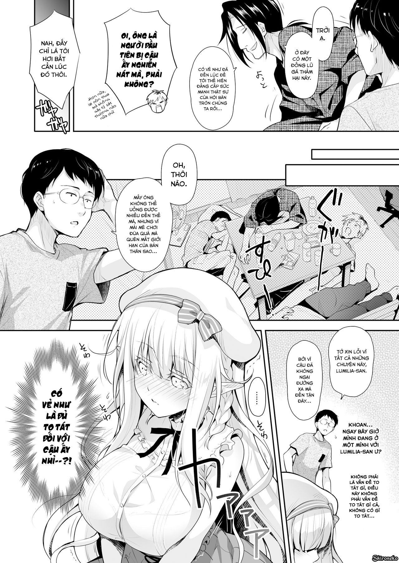 Đọc truyện hentai OtaCir no Elf Hime - Chap 2
