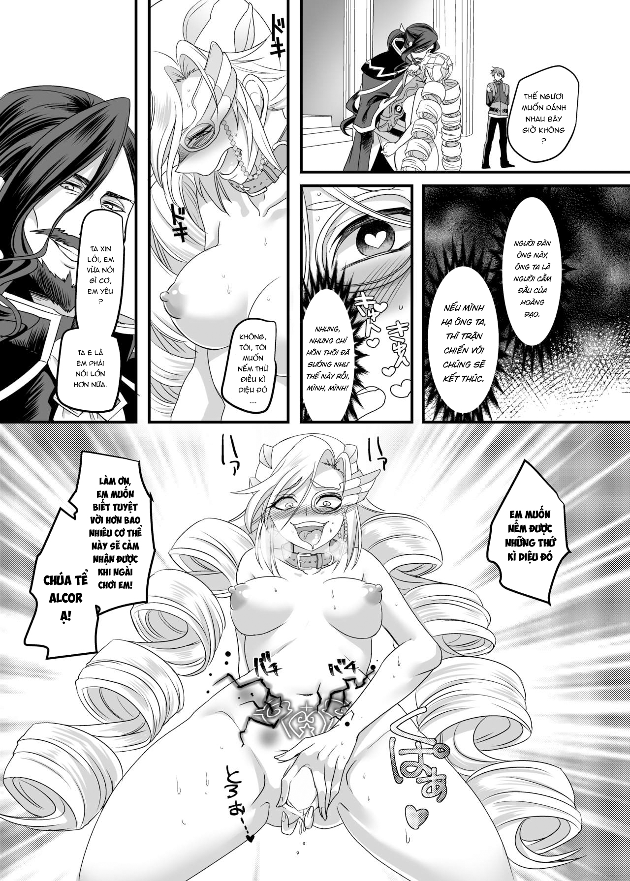 Đọc truyện hentai Biệt đội mãnh thú hoàng đạo Xích hổ - Oneshot