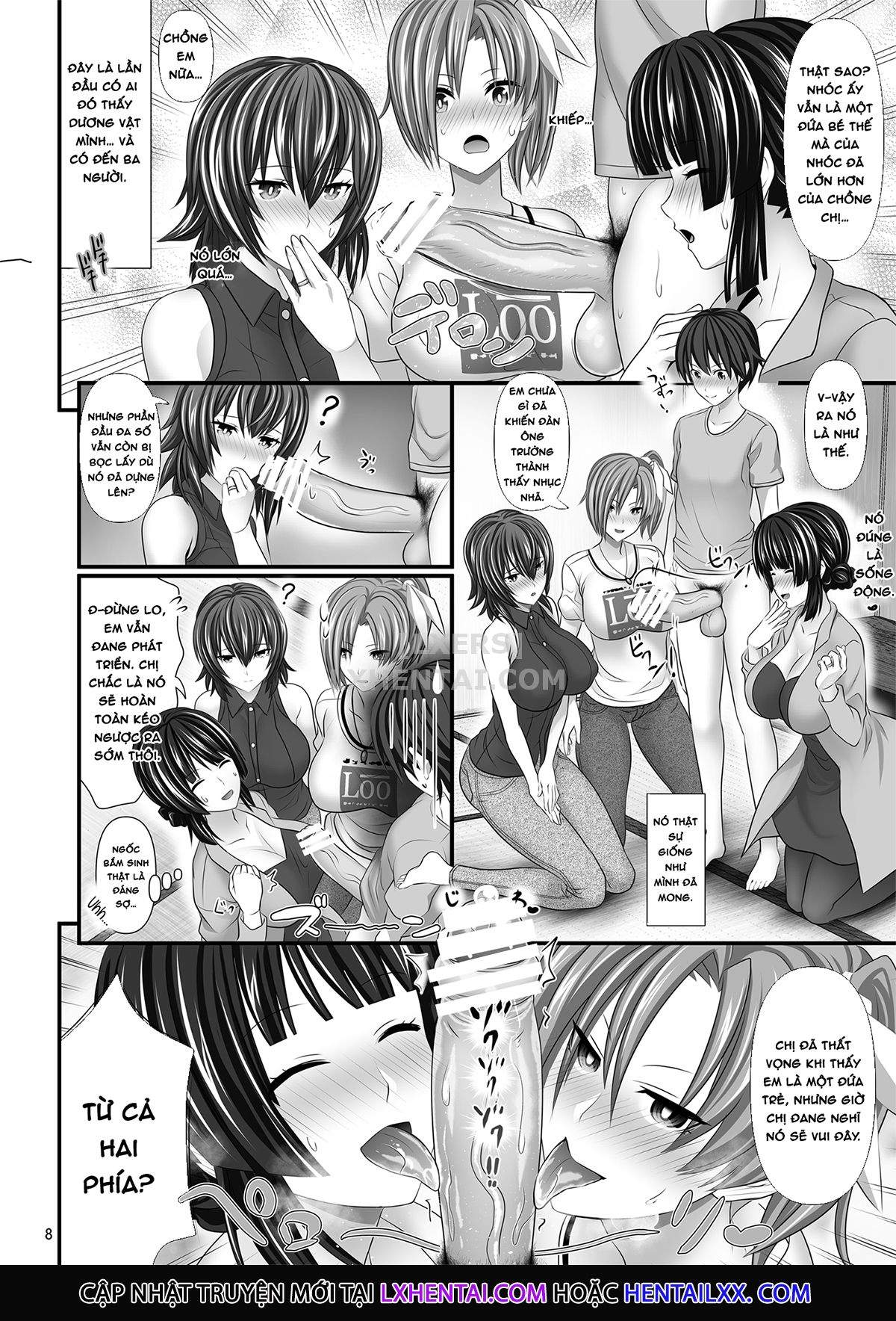 Đọc truyện hentai Hitozuma SeFri - Oneshot
