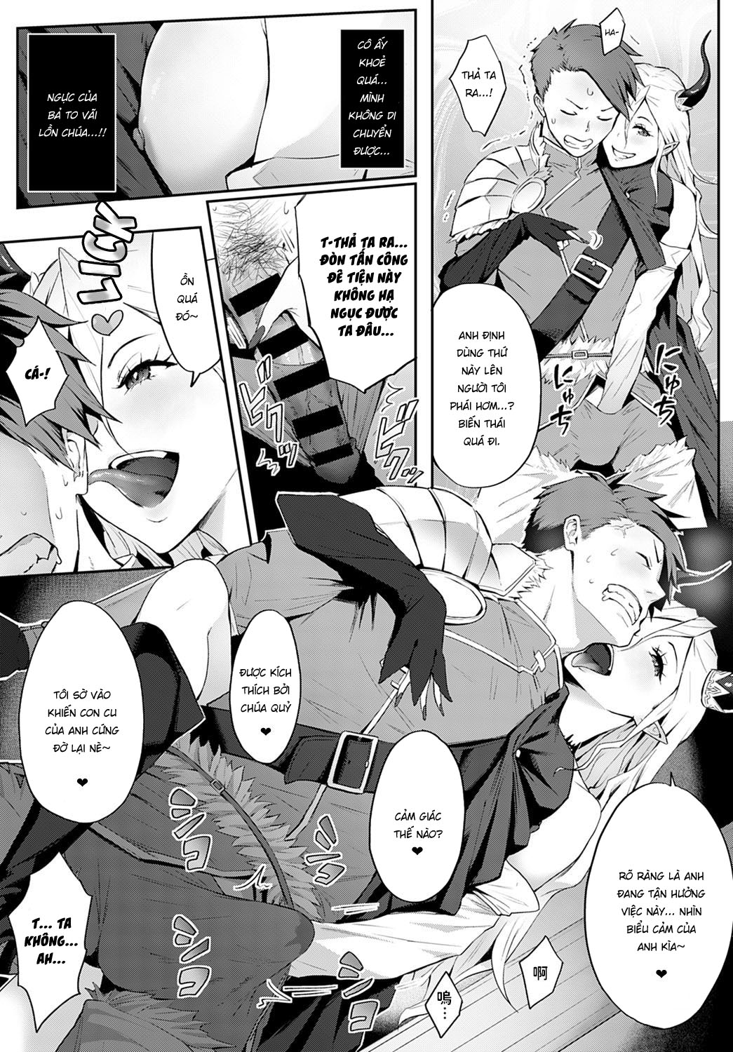 Đọc truyện hentai Cách mà tôi đánh bại chúa quỷ cứu thế giới! - Oneshot ngọt nước