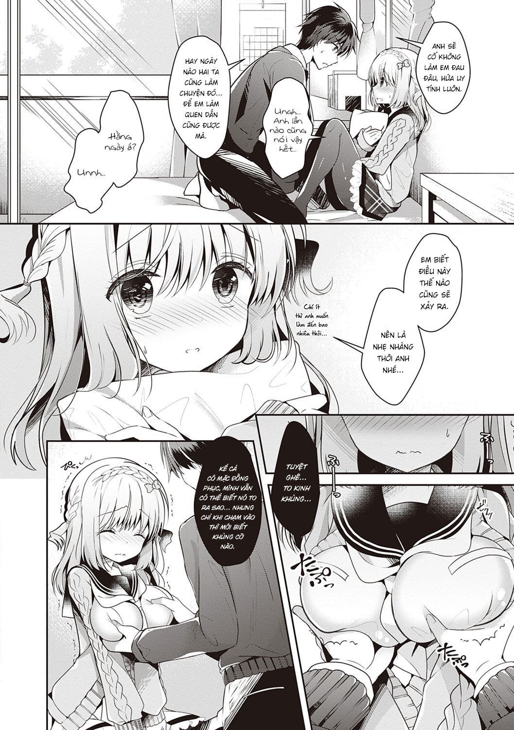Đọc truyện hentai Osananajimi de Koibito no Kanojo to Shitai Koto Zenbu - Chap 1