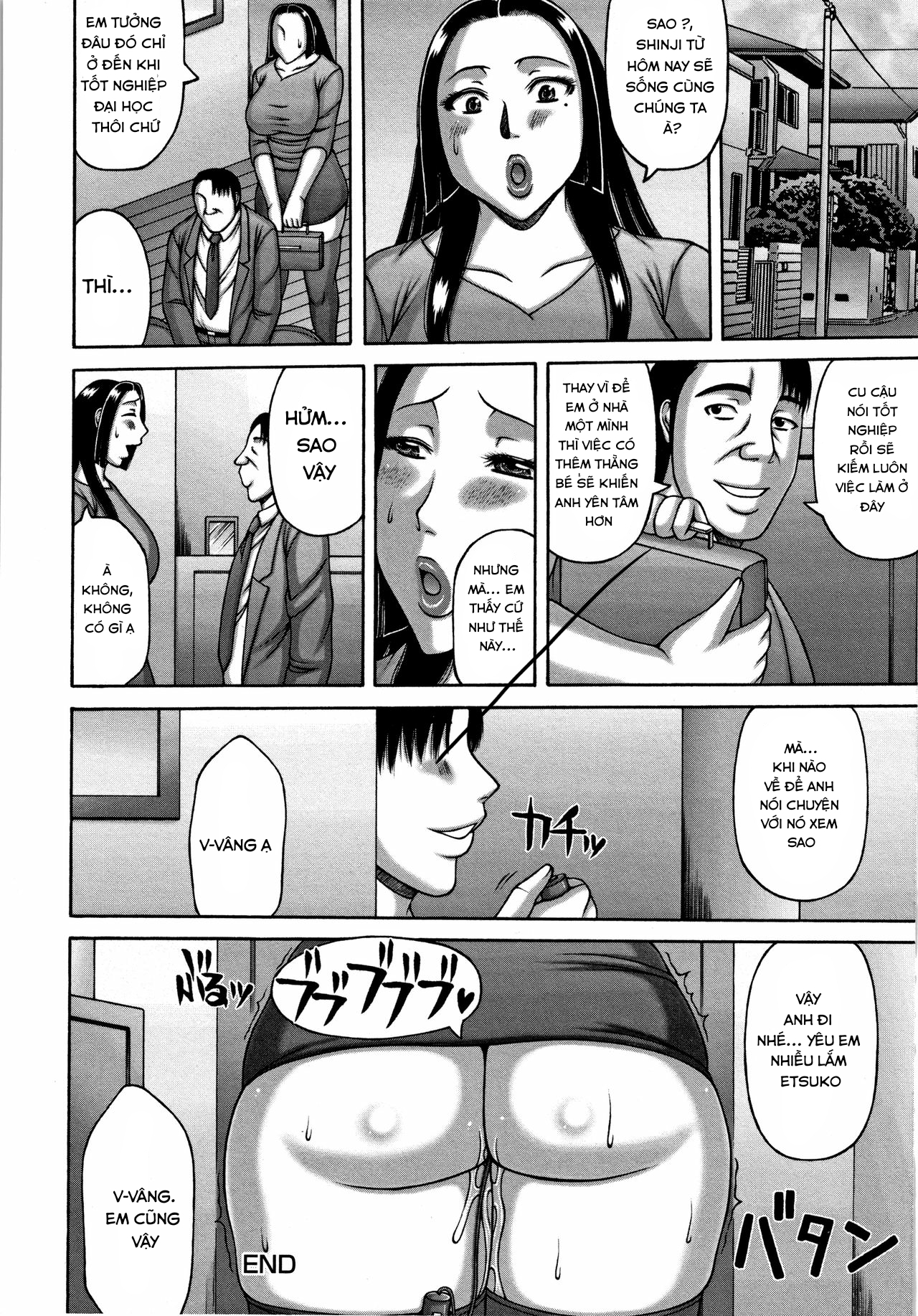 Đọc truyện hentai Tsuma no Netorare Kinenbi - Chap 5.