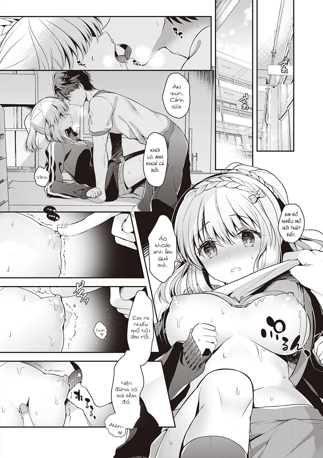 Đọc truyện hentai Osananajimi de Koibito no Kanojo to Shitai Koto Zenbu - Chap 2