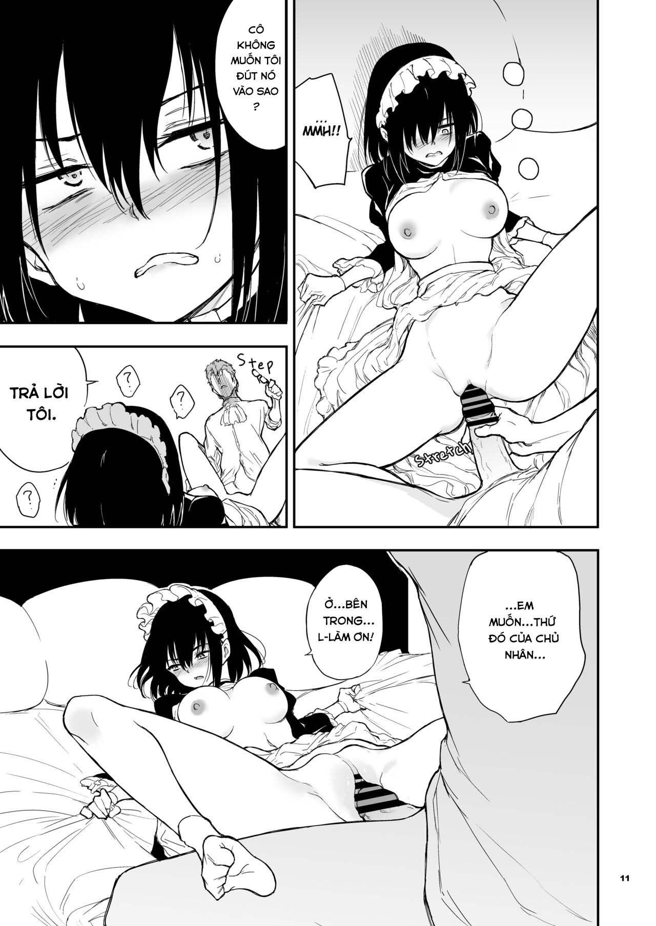 Đọc truyện hentai Maid Kyouiku - Chap 4