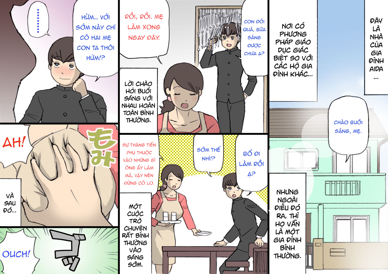 Đọc truyện hentai Okaa-san wa Homete Nobasu Kyouiku Houshin - Chap 1.1