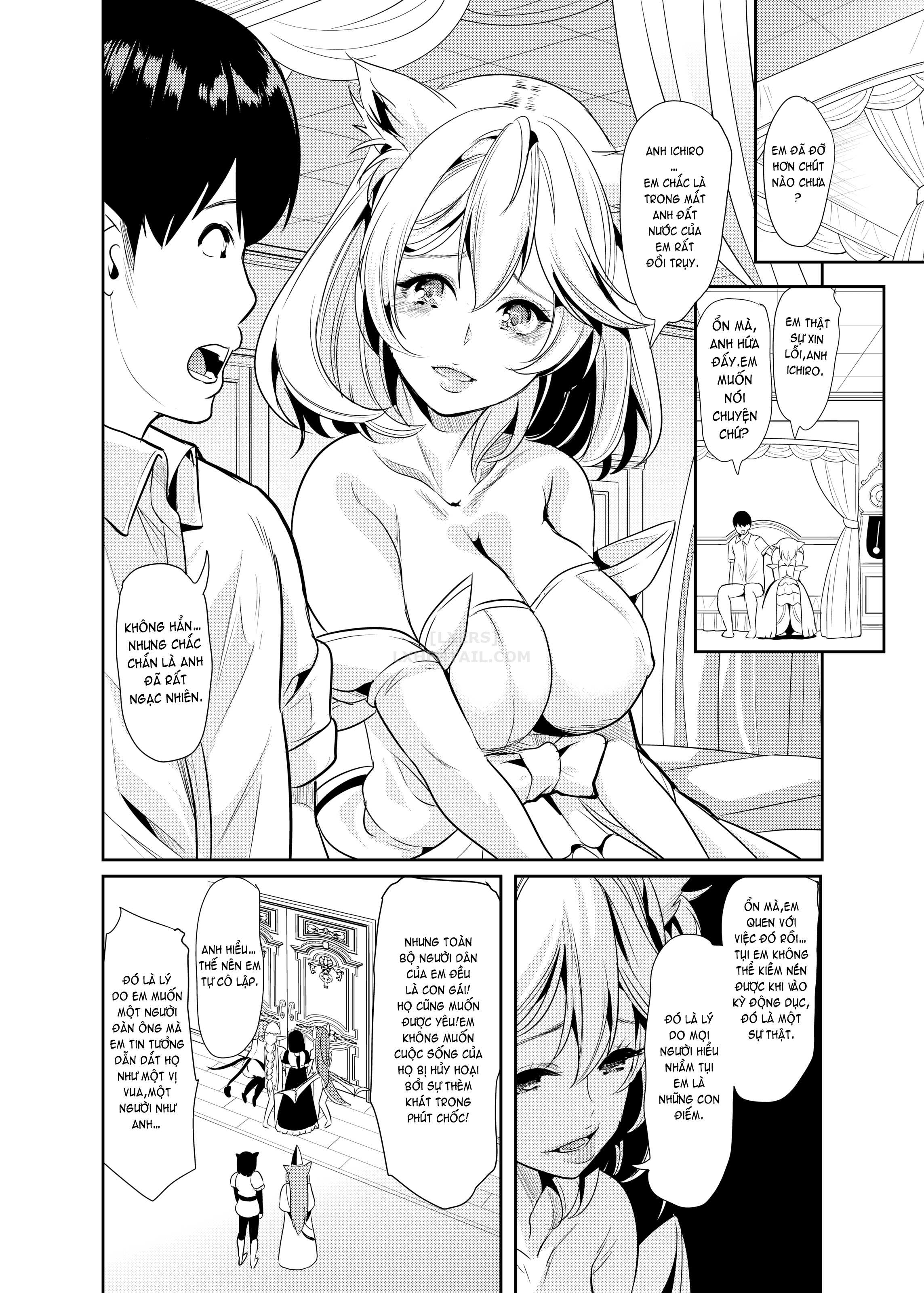 Đọc truyện hentai My Harem in Another World Collection Chap 4 Eight-Way Huge Cat Orgy!