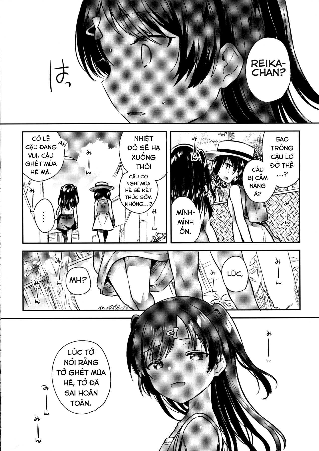 Đọc truyện hentai Natsu nante Shiranakereba Yokatta - Oneshot