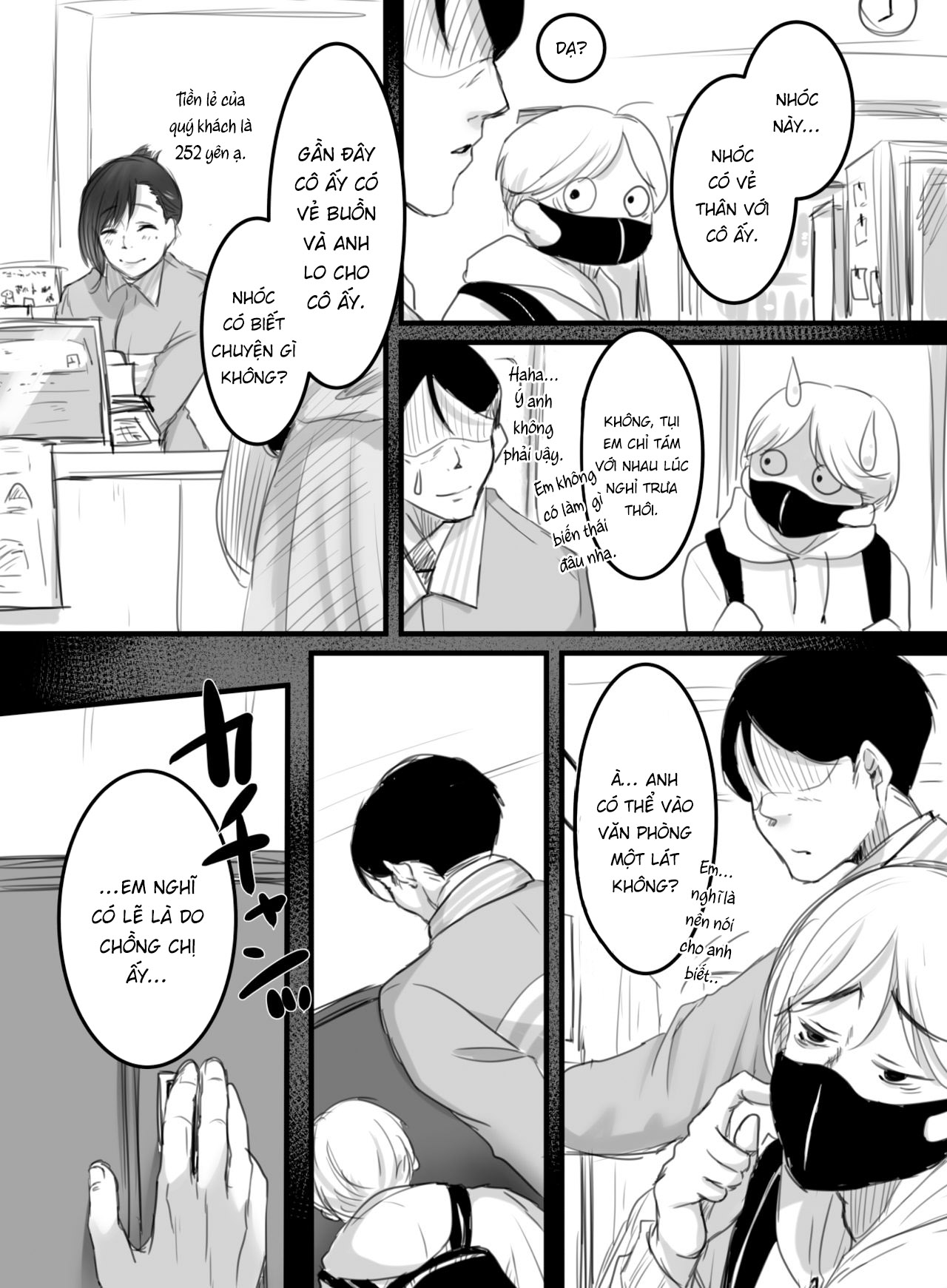 Đọc truyện hentai 15 phút tăng ca - Chương 2.1: Chương của người quản lí