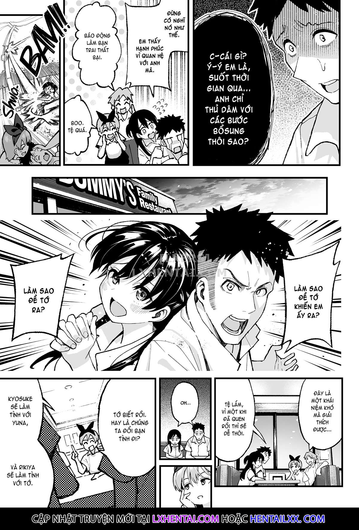 Đọc truyện hentai Lover Swap - Oneshot