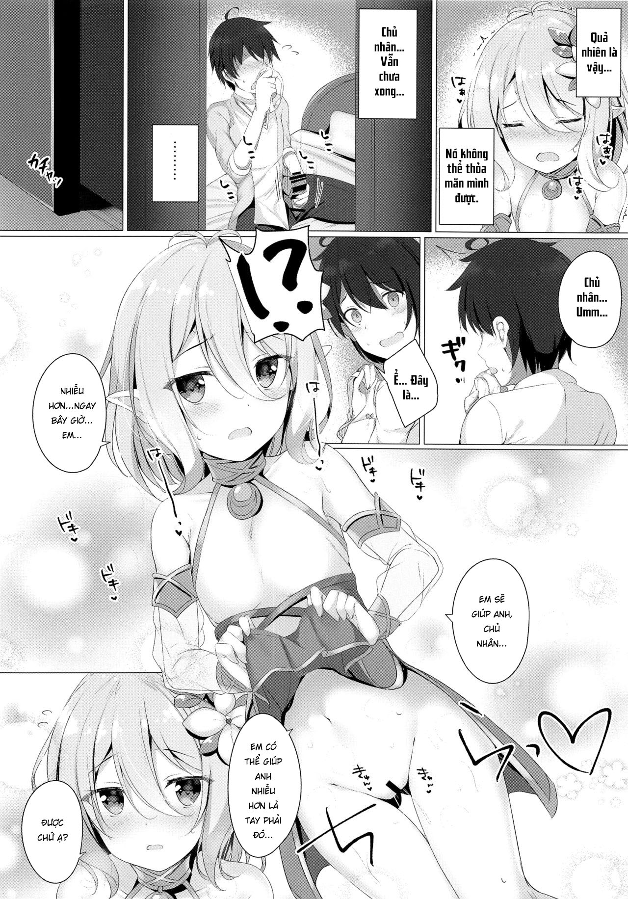 Đọc truyện hentai Kokkoro-chan Muốn Được Chơi Xếp Hình - Oneshot