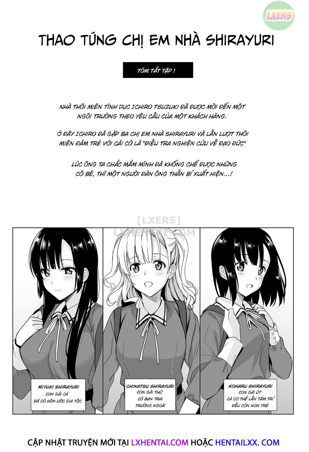 Đọc truyện hentai Shirayuri Sisters Capture - Chap 2