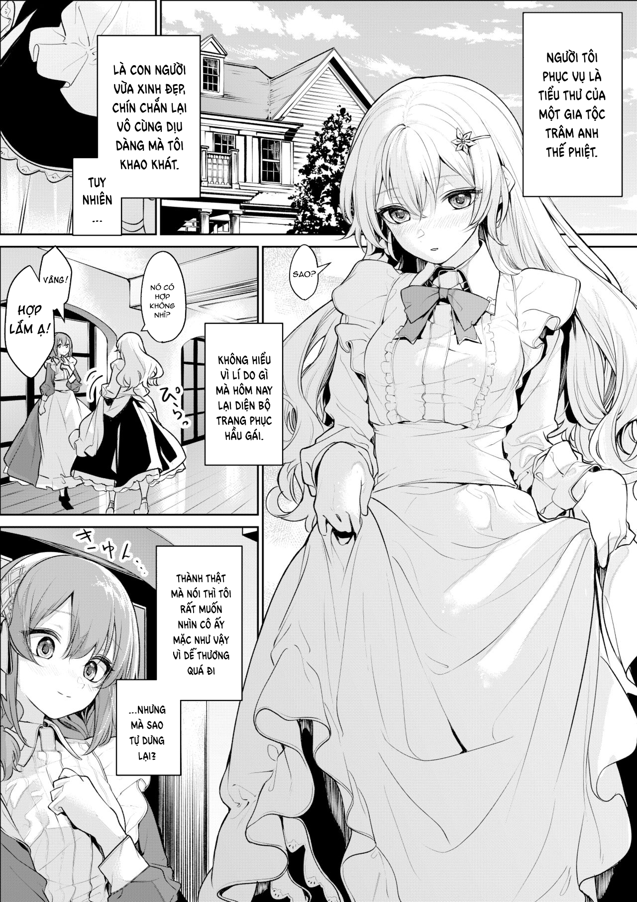 Đọc truyện hentai Tổng hợp oneshot yuri của artists zanka - Chap 2 - Shujuugyakuten suru Ojou-sama to Maid-san
