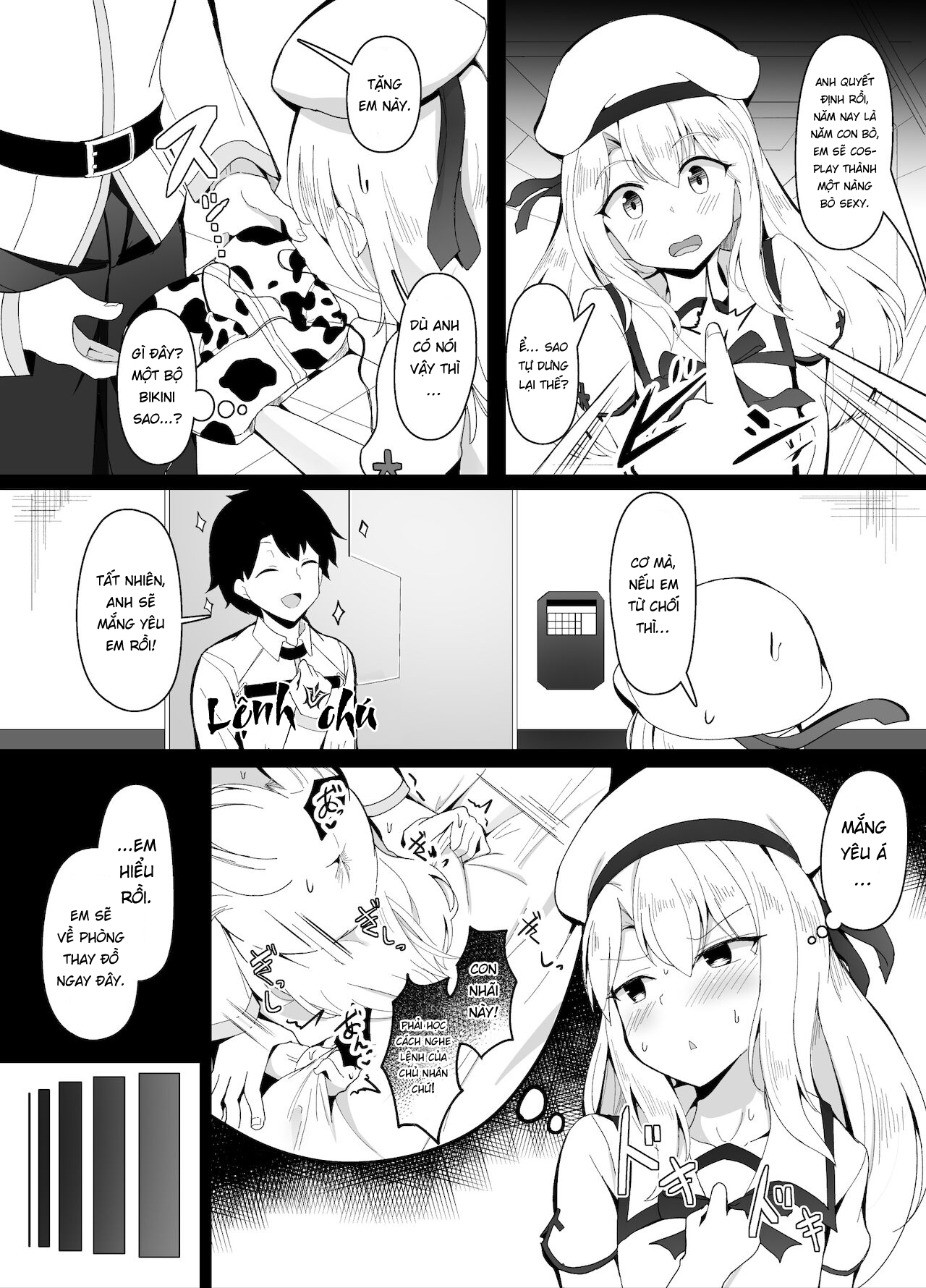 Đọc truyện hentai Oshougatsurashii Kakkou o Illya ni Shite Morau Hanashi - Oneshot