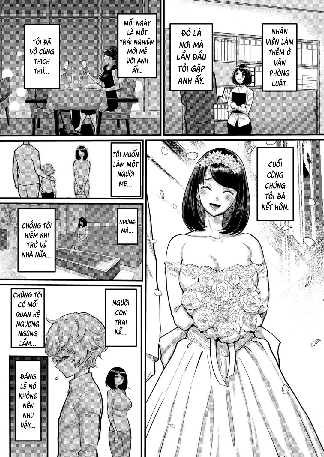 Đọc truyện hentai Dì muốn làm mẹ con - Chap 1