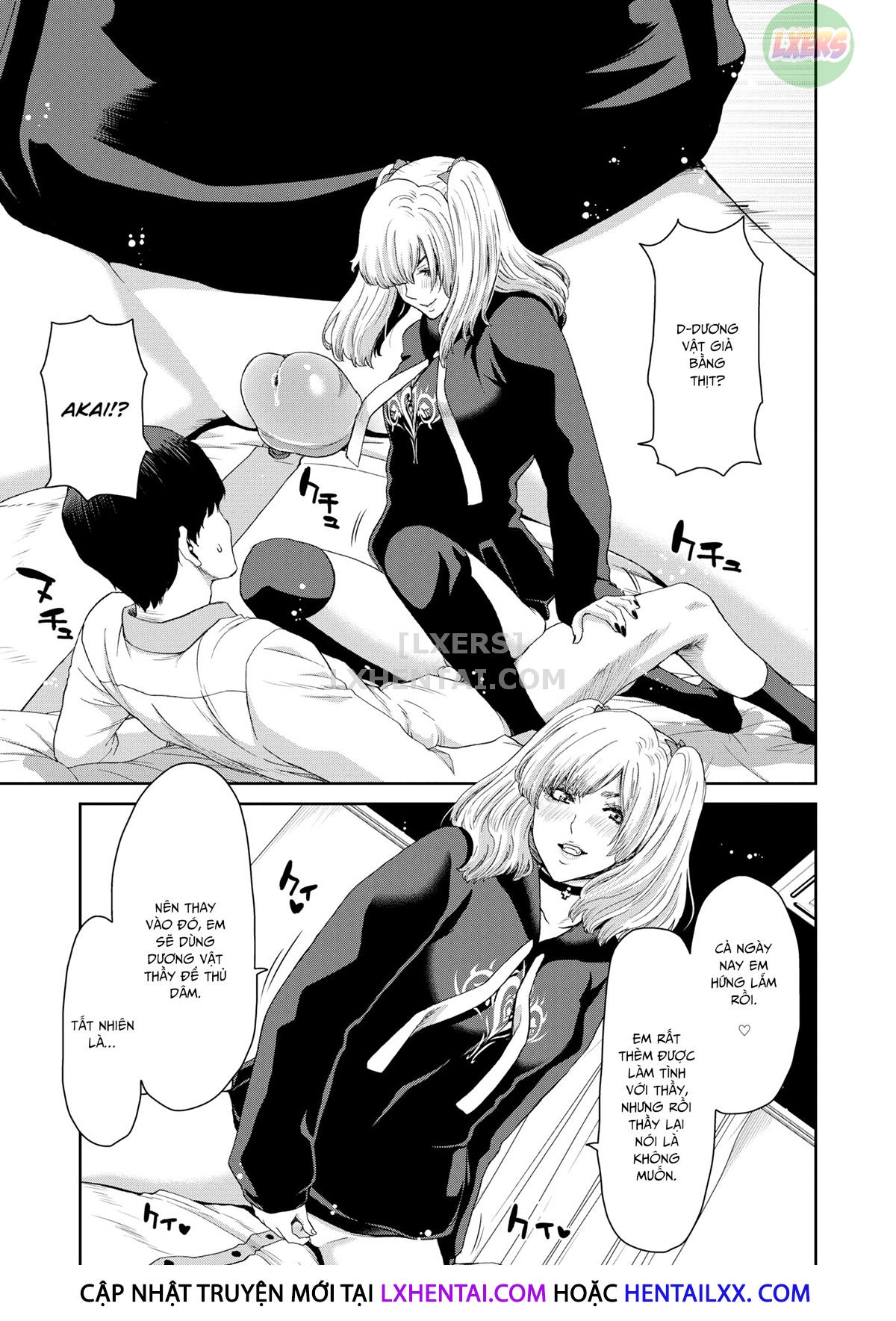 Đọc truyện hentai Chàng giáo viên và cô học sinh hút anh ấy cạn tinh - Oneshot